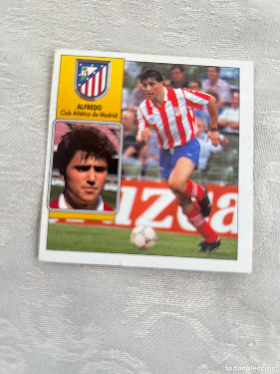 Cromos de f&uacute;tbol: ALFREDO AT MADRID SIN PEGAR LIGA ESTE 1989 1990 89 90