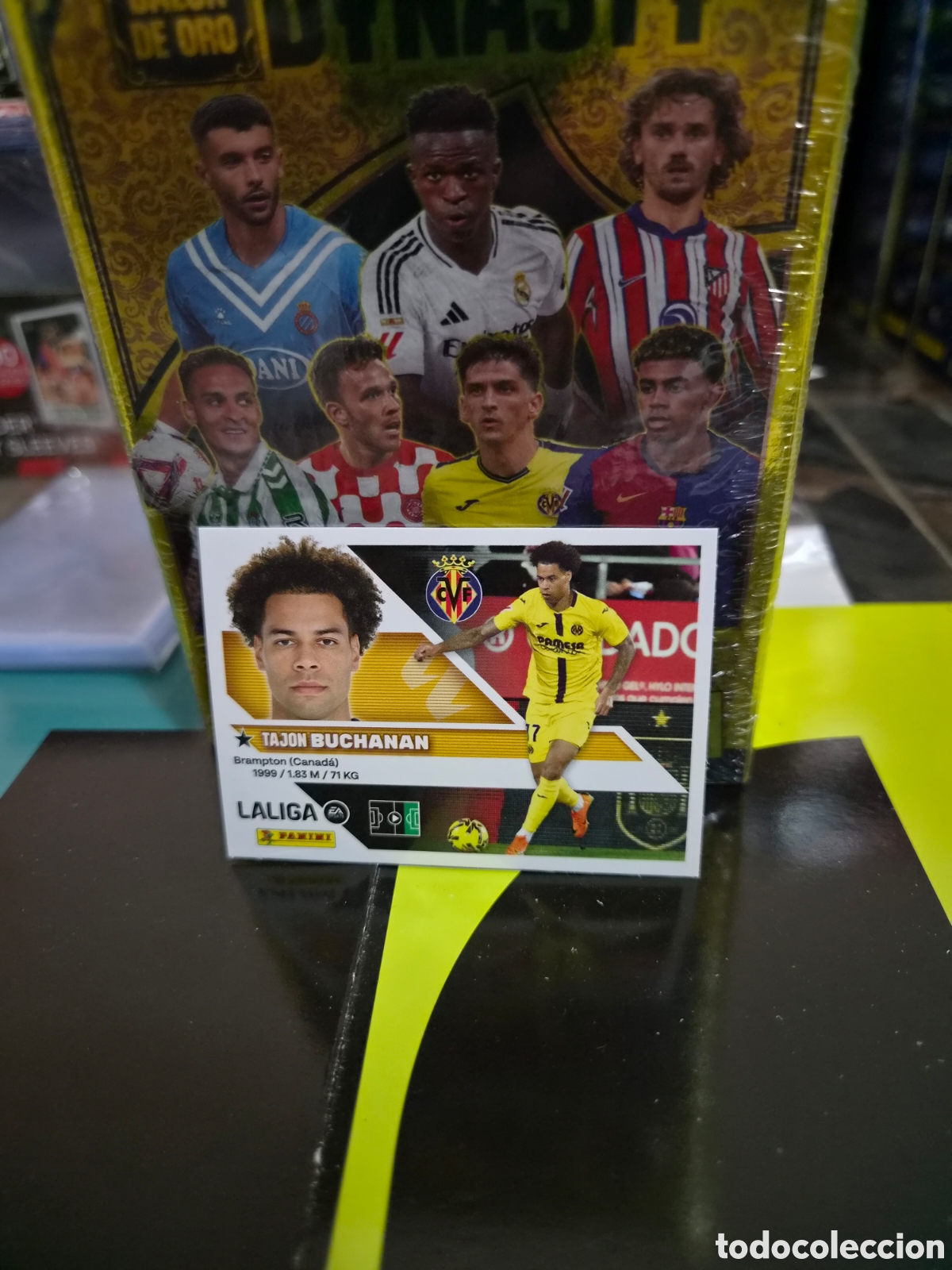 Cromos de f&uacute;tbol: N&deg;15 Villarreal Buchanan Liga Este 26/27