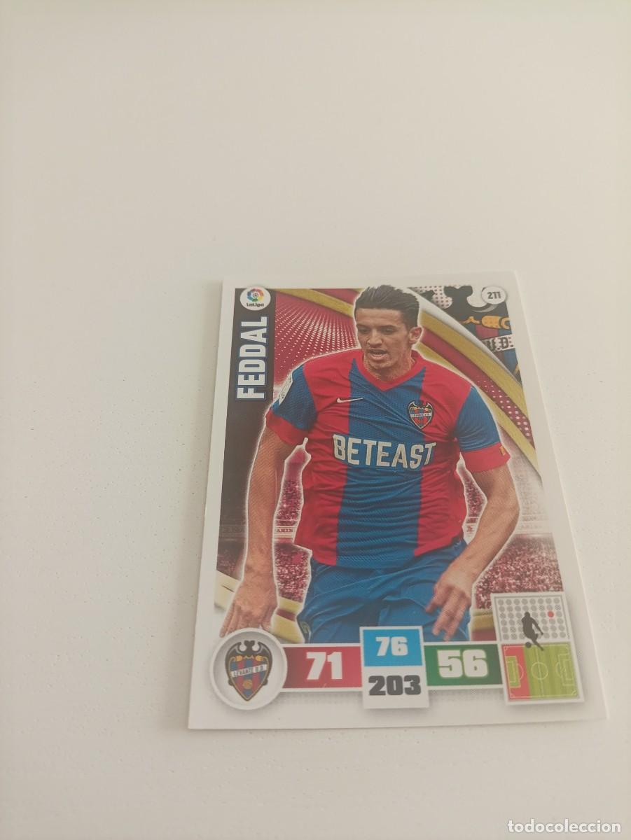 Cromos de f&uacute;tbol: Adrenalyn 2015/16 Feddal Levante