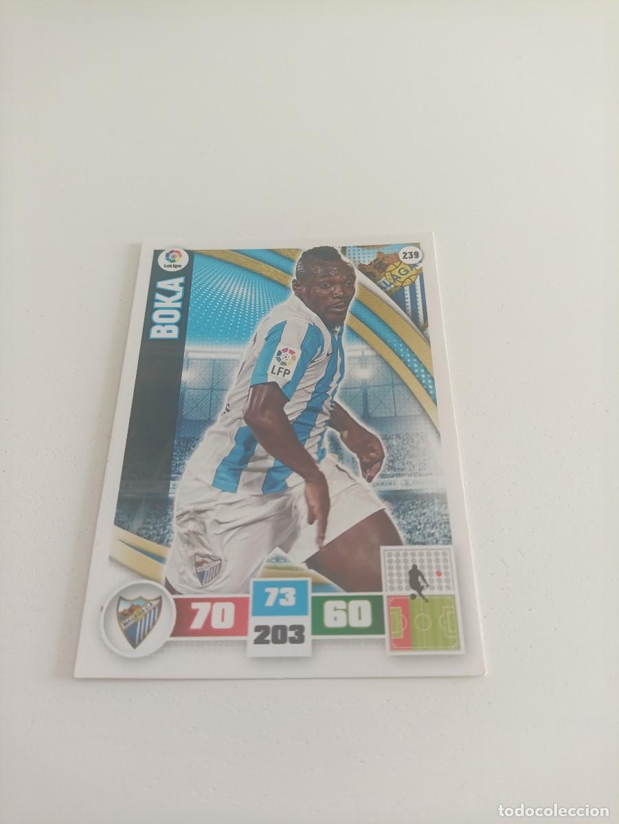 Cromos de f&uacute;tbol: Adrenalyn 2015/16 Boka Malaga