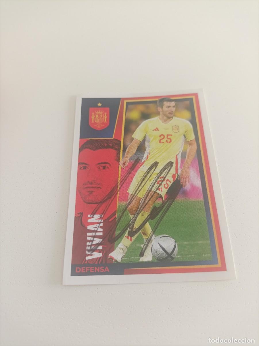 Cromos de f&uacute;tbol: Auto original de Viv&iacute;an Espa&ntilde;a