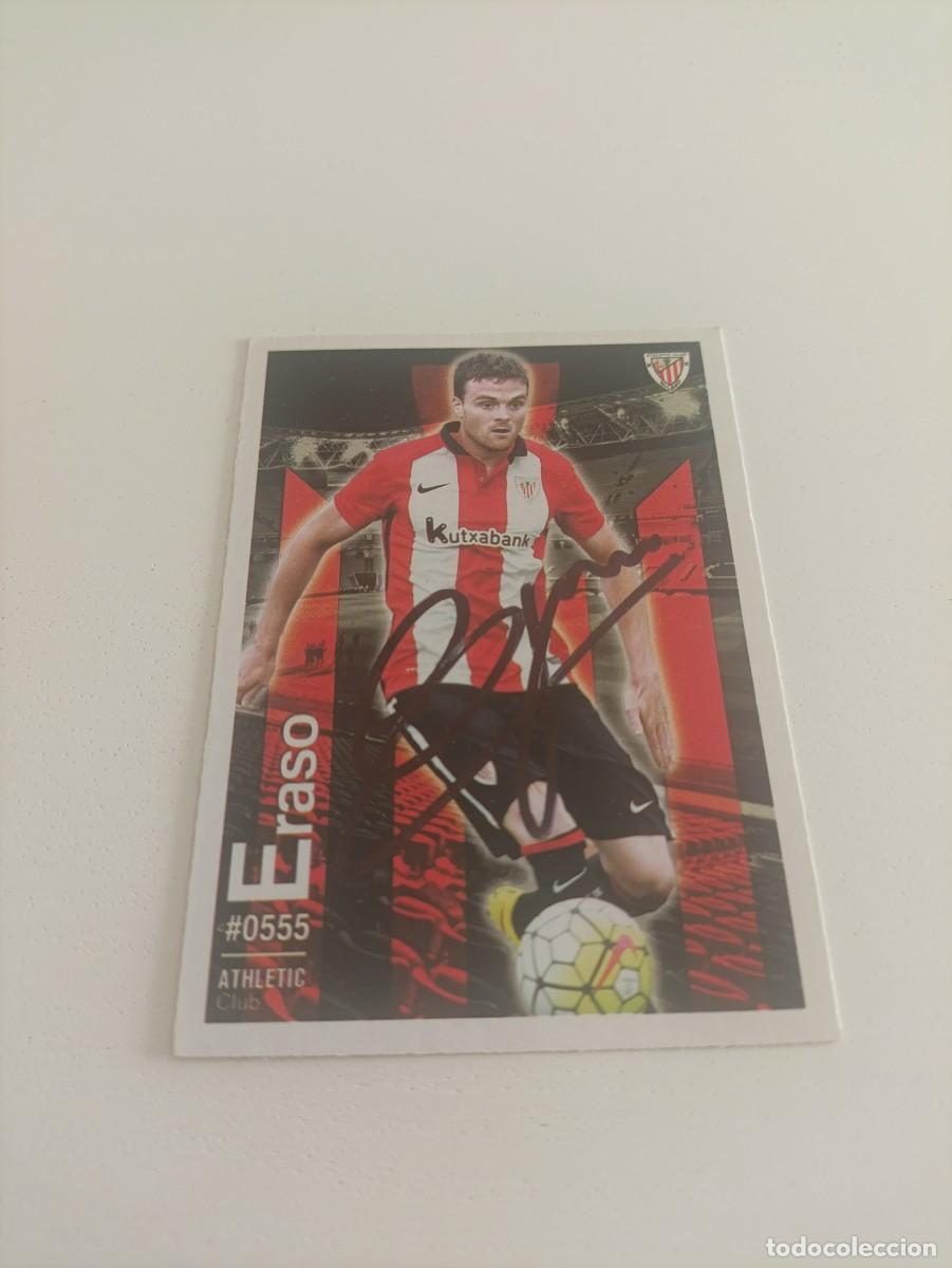 Cromos de Futebol: Auto original de Eraso Athletic