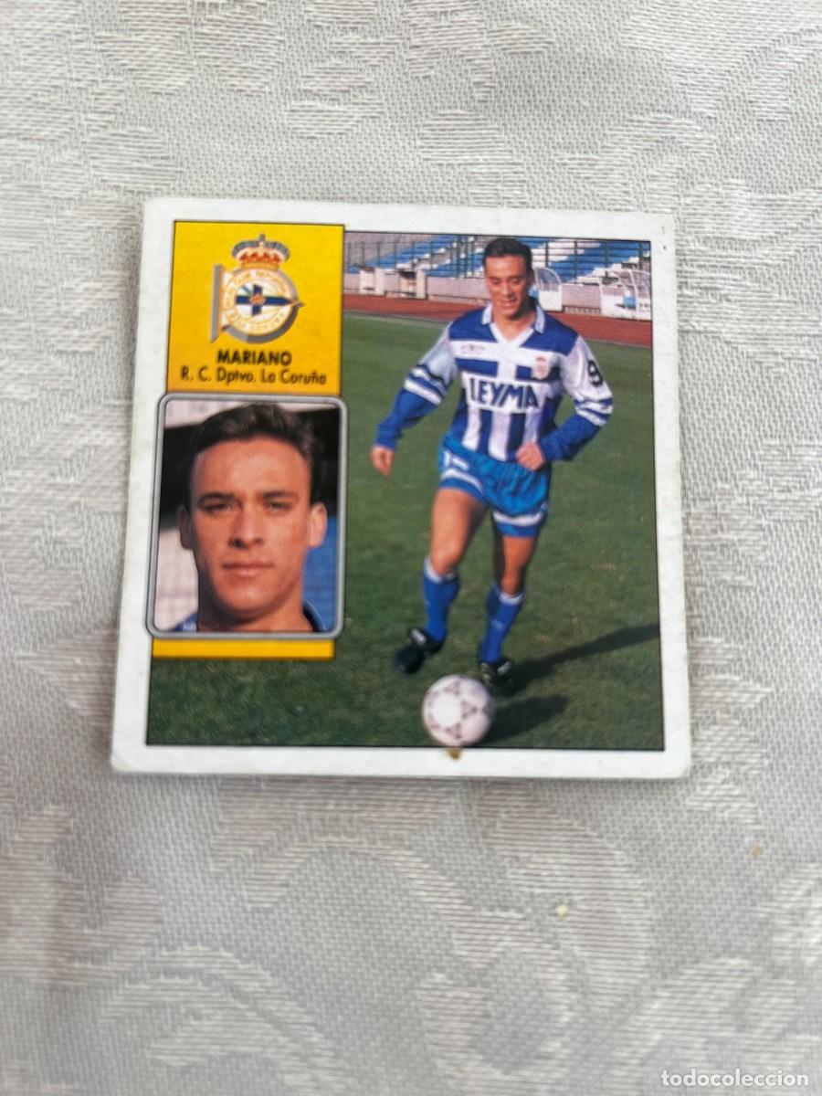 Cromos de Futebol: MARIANO DEPORTIVO CORU&Ntilde;A SIN PEGAR LIGA ESTE 1992 1993 92 93