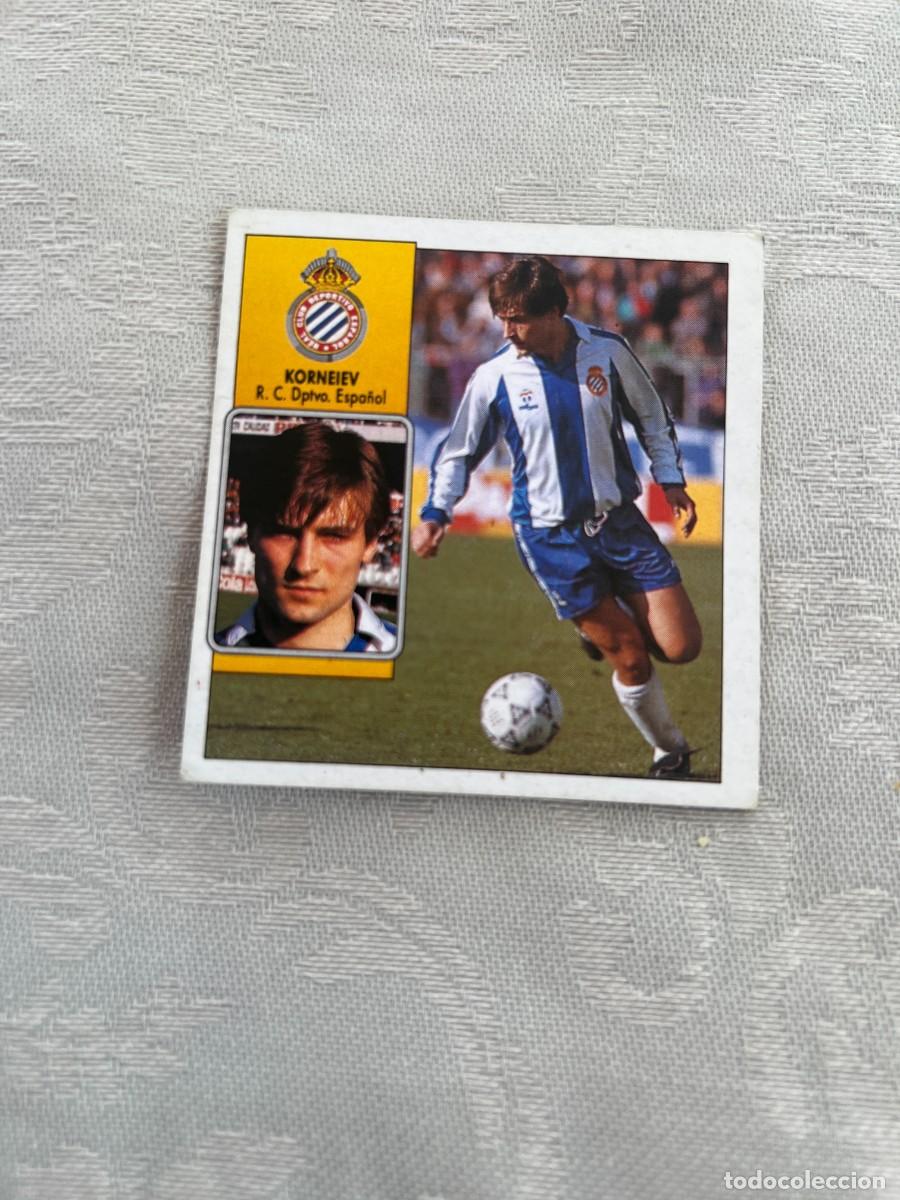 Cromos de Futebol: KONEIEV ESPA&Ntilde;OL SIN PEGAR LIGA ESTE 1992 1993 92 93