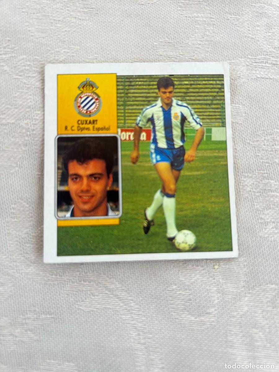 Cromos de f&uacute;tbol: CUXART ESPA&Ntilde;OL SIN PEGAR LIGA ESTE 1992 1993 92 93