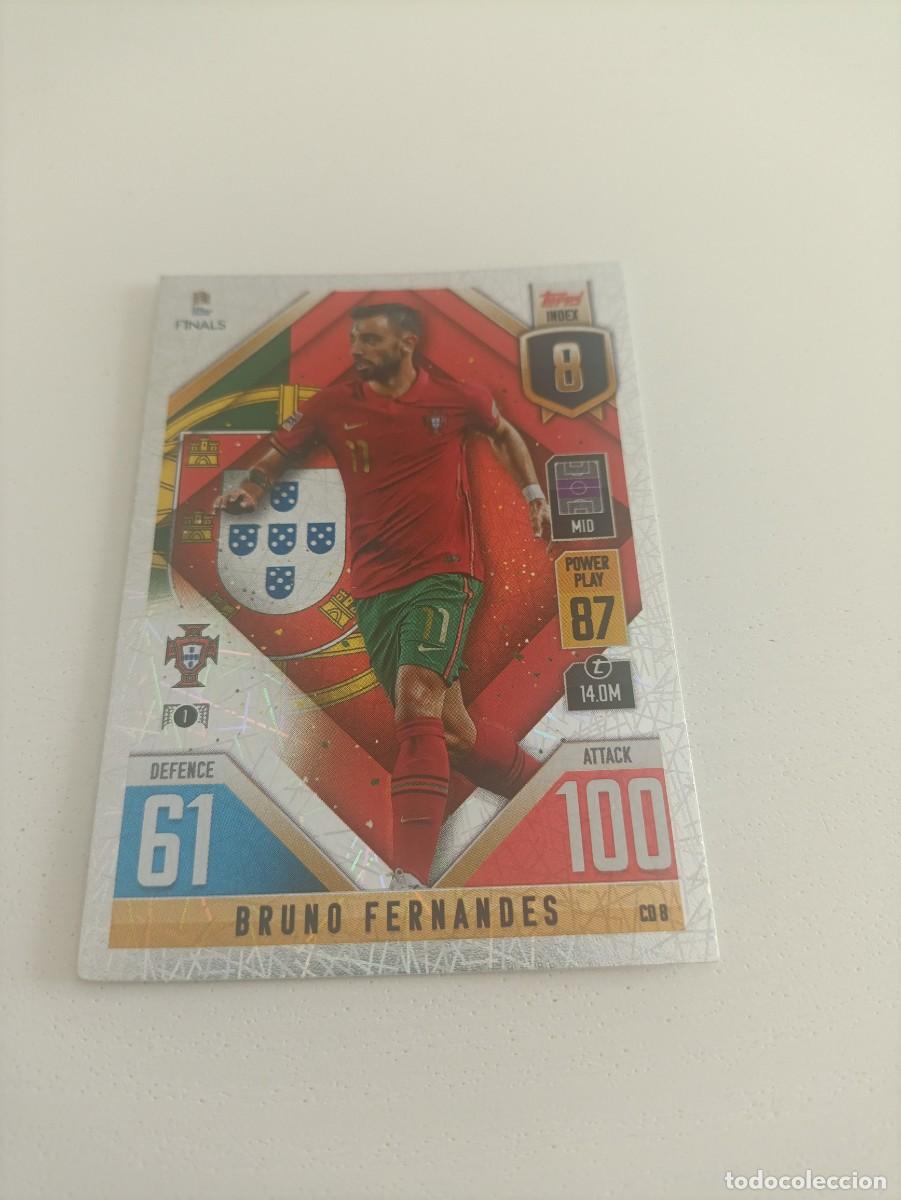 Cromos de f&uacute;tbol: Bruno Fernandes Portugal UEFA nations league