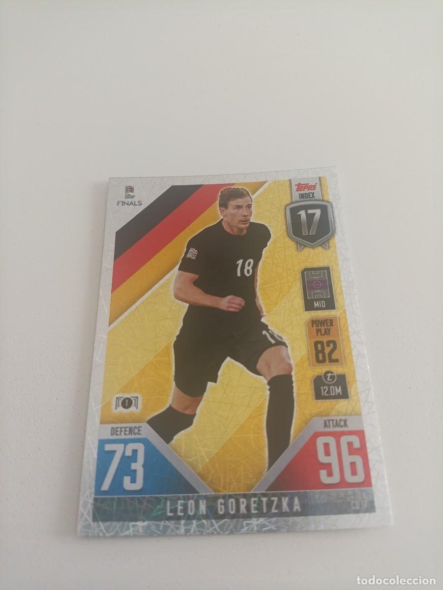 Cromos de f&uacute;tbol: Goretzka Alemania UEFA nations league