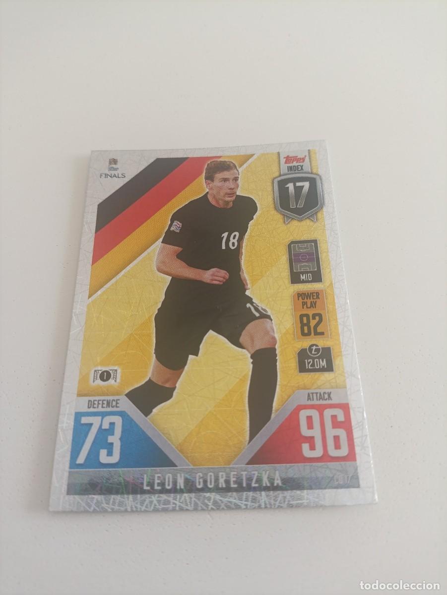 Cromos de f&uacute;tbol: Goretzka Alemania UEFA nations league