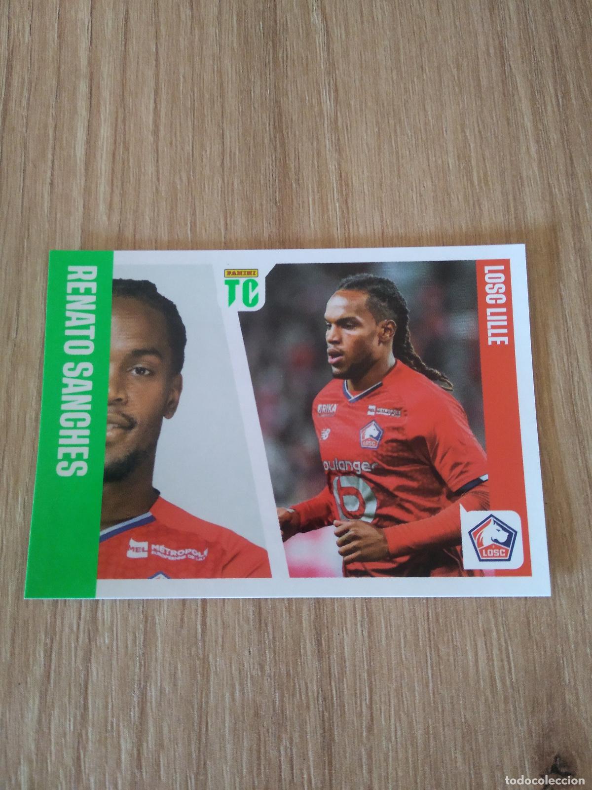 Cromos de f&uacute;tbol: 200 RENATO SANCHES LOSC LILLE CROMO FUTBOL PANINI TOP CLASS 2022 STICKER