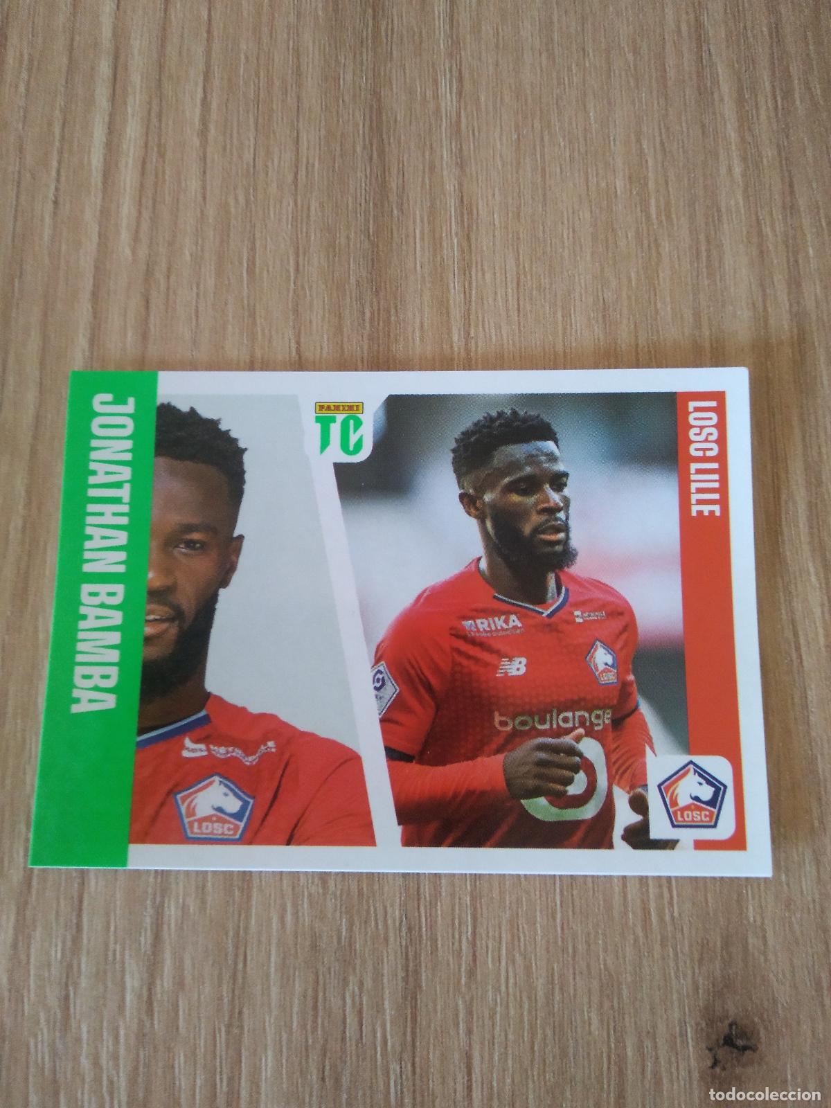 Cromos de f&uacute;tbol: 205 JONATHAN BAMBA LOSC LILLE CROMO FUTBOL PANINI TOP CLASS 2022 STICKER