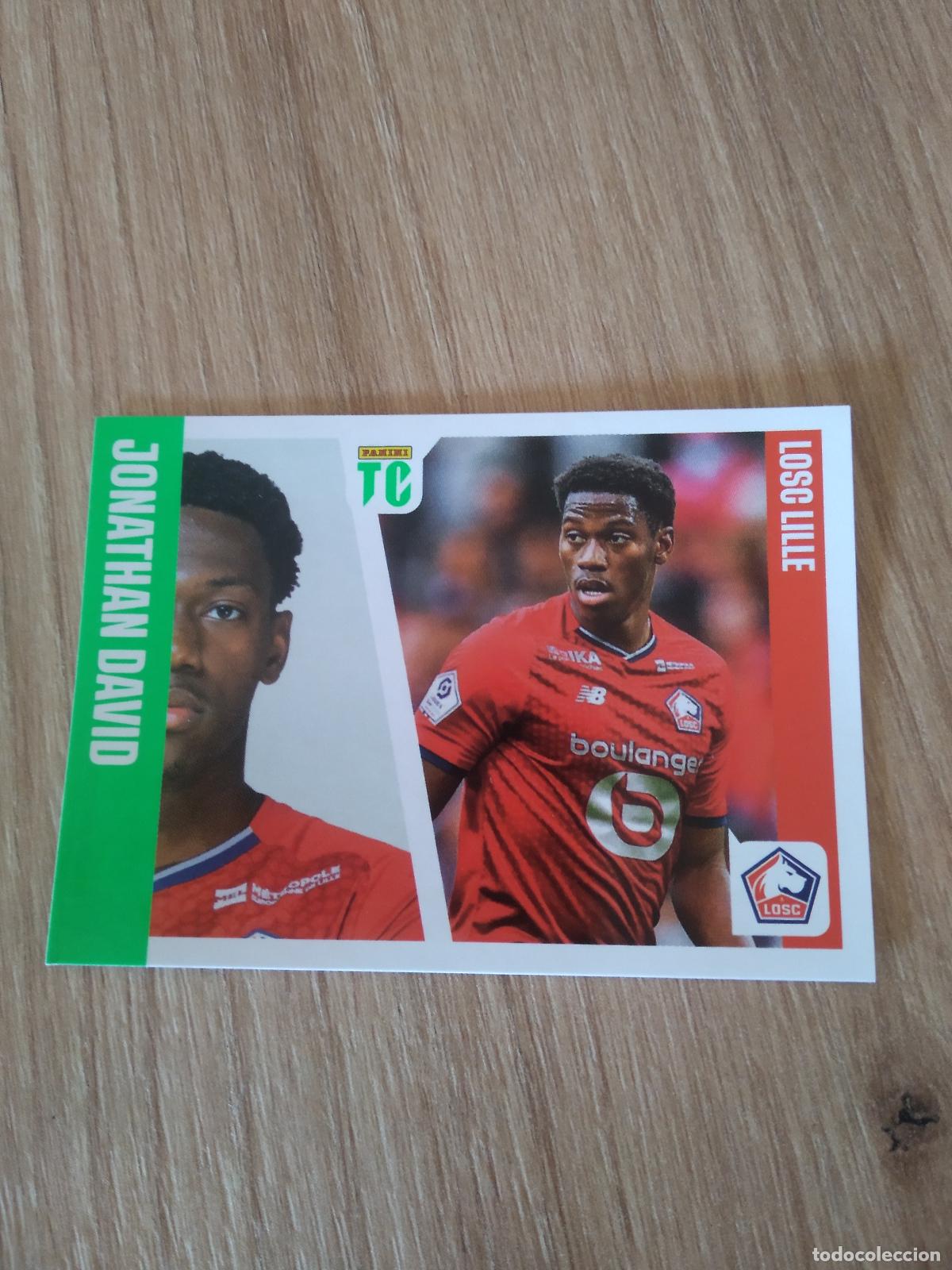 Cromos de f&uacute;tbol: 207 JONATHAN DAVID LOSC LILLE CROMO FUTBOL PANINI TOP CLASS 2022 STICKER
