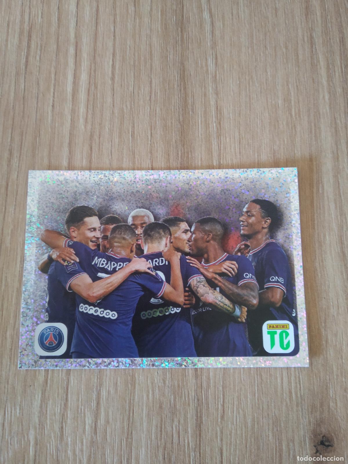 Cromos de f&uacute;tbol: 209 EQUIPO PLANTILLA PARIS SAINT GERMAIN PSG CROMO FUTBOL PANINI TOP CLASS 2022 STICKER