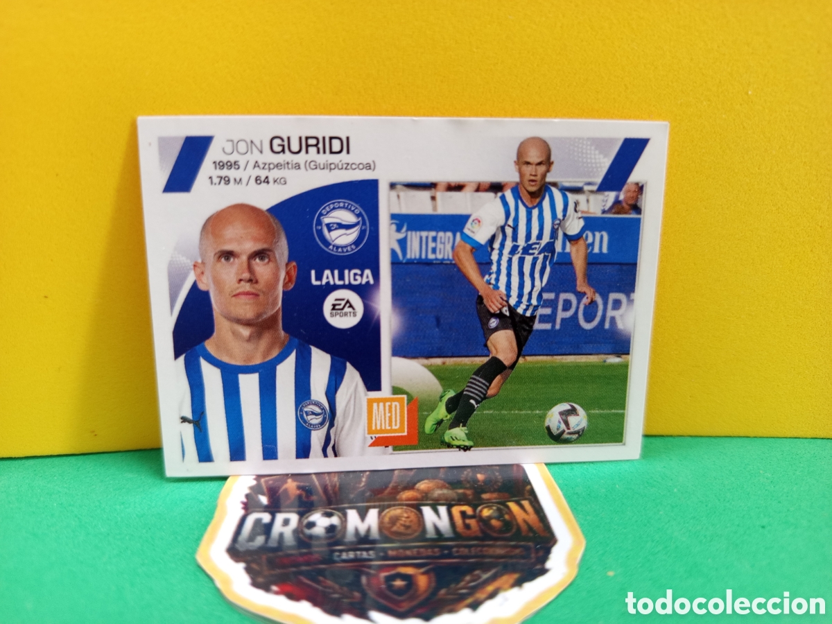 Figurine di Calcio: ❇️ CROMO ⚽ GURIDI ALAV&Eacute;S 14 TEMPORADA 23 24 2023 2024 LIGA ESTE PANINI SIN PEGAR❇️