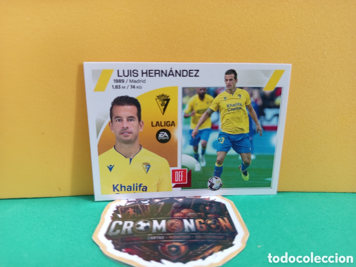 Figurine di Calcio: ❇️ CROMO ⚽ LUIS HERN&Aacute;NDEZ C&Aacute;DIZ TEMPORADA 23 24 2023 2024 LIGA ESTE PANINI SIN PEGAR❇️