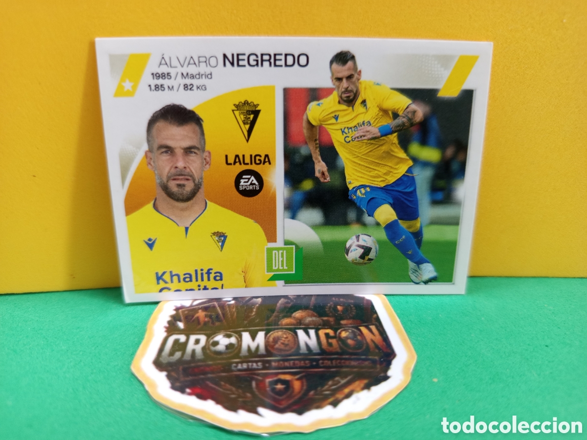 Figurine di Calcio: ❇️ CROMO ⚽ NEGREDO C&Aacute;DIZ TEMPORADA 23 24 2023 2024 LIGA ESTE PANINI SIN PEGAR❇️