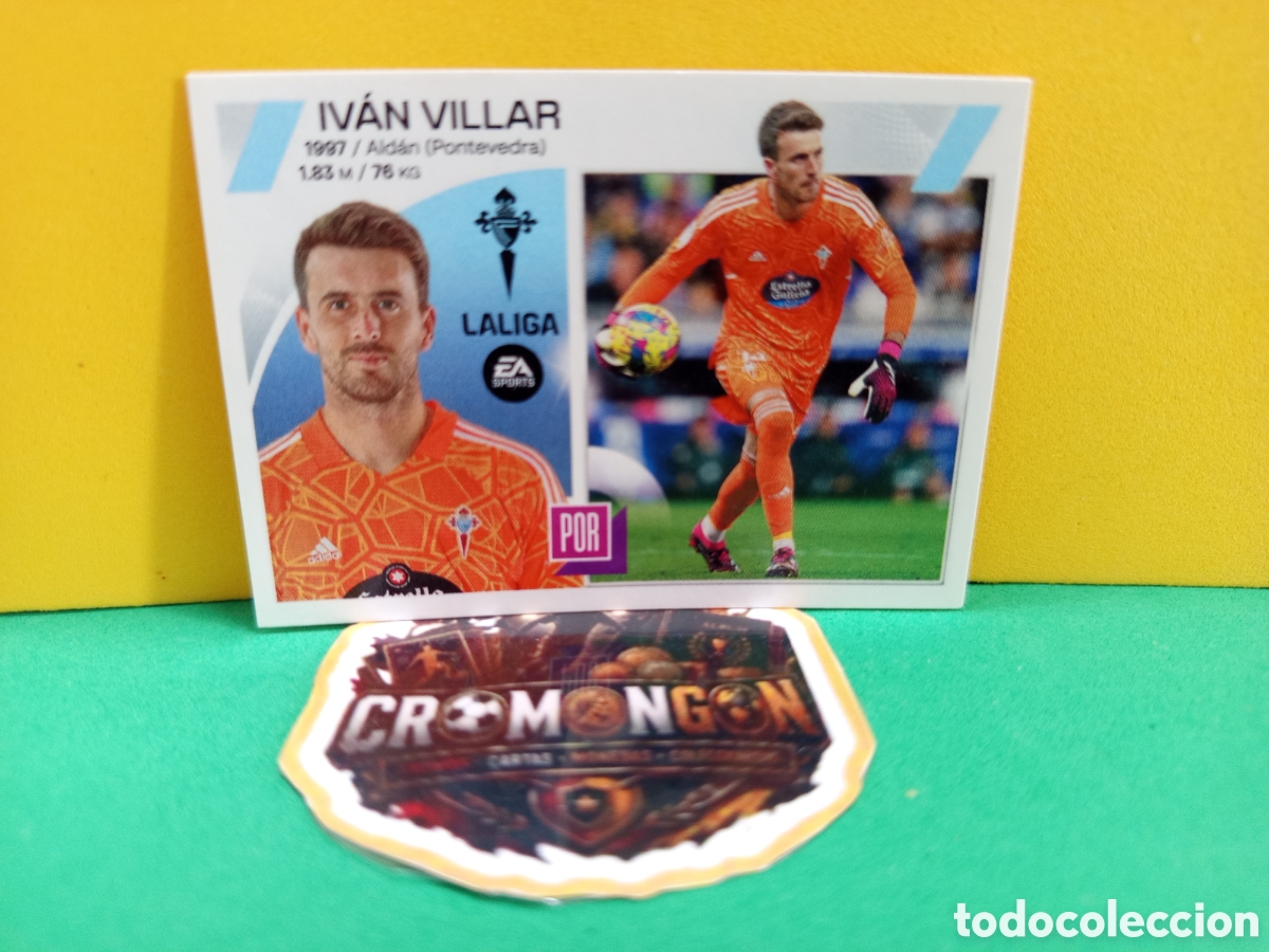 Figurine di Calcio: ❇️ CROMO ⚽ IV&Aacute;N VILLAR CELTA DE VIGO TEMPORADA 23 24 2023 2024 LIGA ESTE PANINI SIN PEGAR❇️