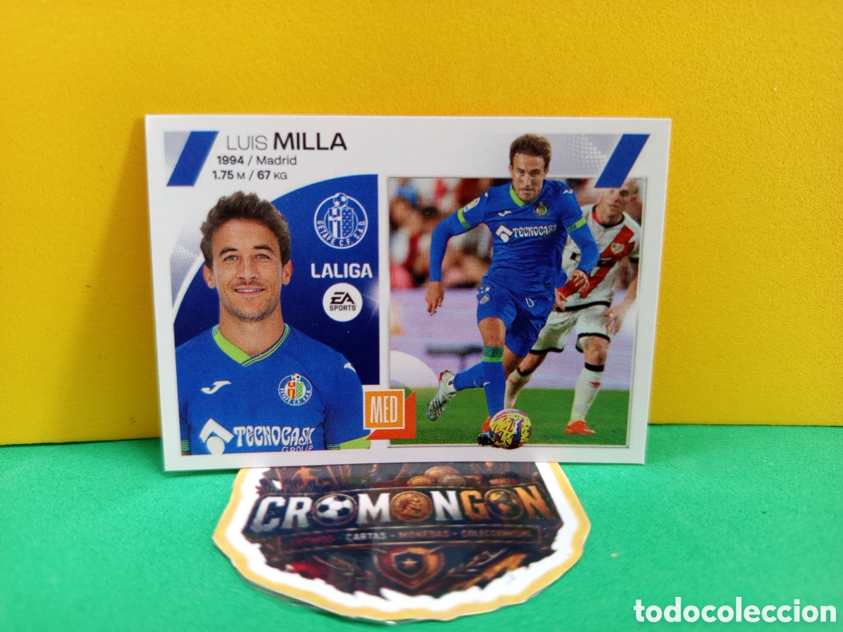 Cromos de f&uacute;tbol: ❇️ CROMO ⚽ MILLA GETAFE TEMPORADA 23 24 2023 2024 LIGA ESTE PANINI SIN PEGAR❇️