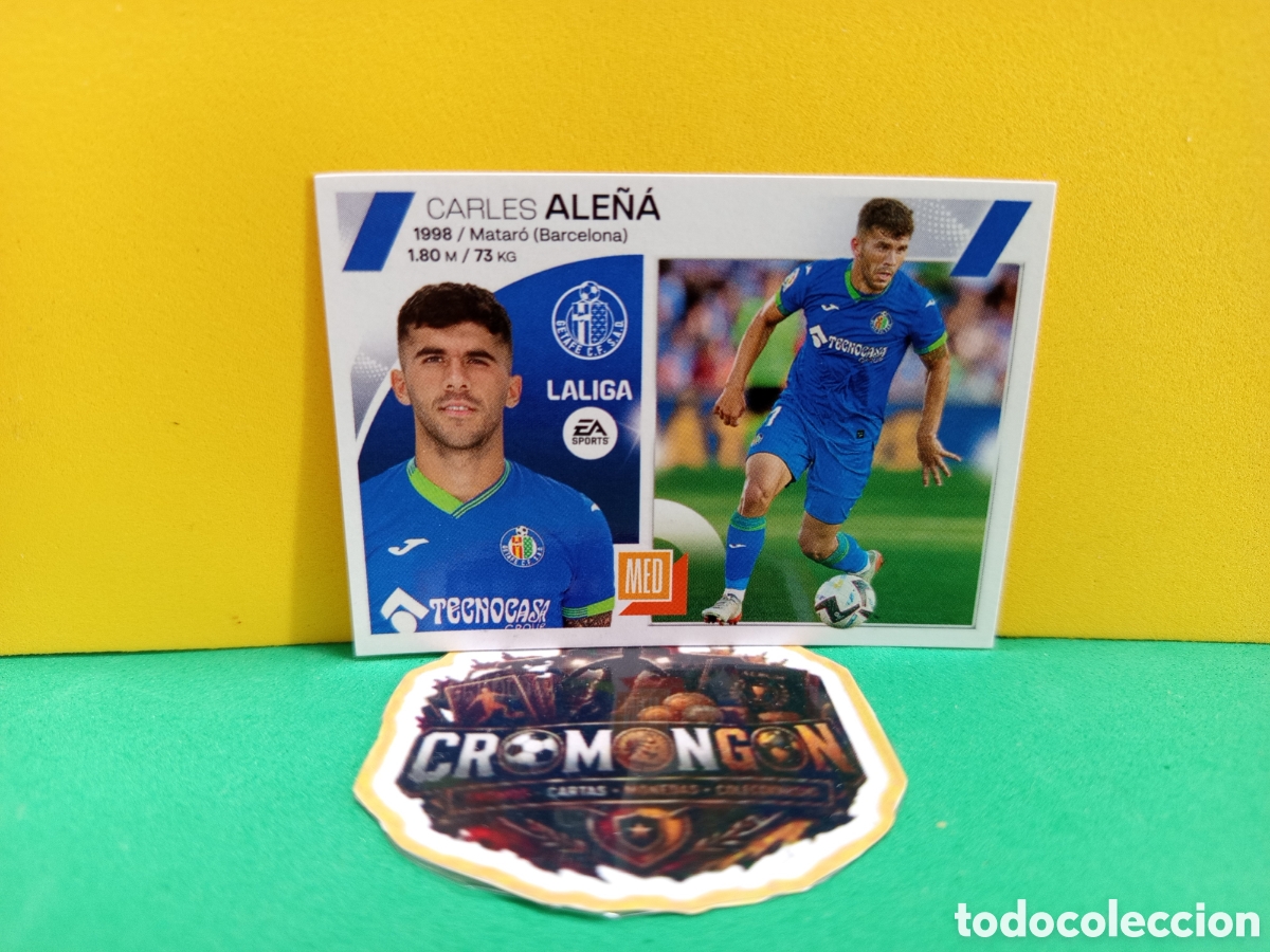Cromos de f&uacute;tbol: ❇️ CROMO ⚽ ALE&Ntilde;&Aacute; GETAFE TEMPORADA 23 24 2023 2024 LIGA ESTE PANINI SIN PEGAR❇️