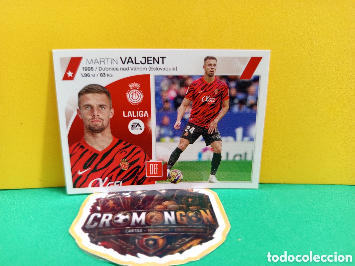 Football Stickers: ❇️ CROMO ⚽ VALJENT MALLORCA TEMPORADA 23 24 2023 2024 LIGA ESTE PANINI SIN PEGAR❇️