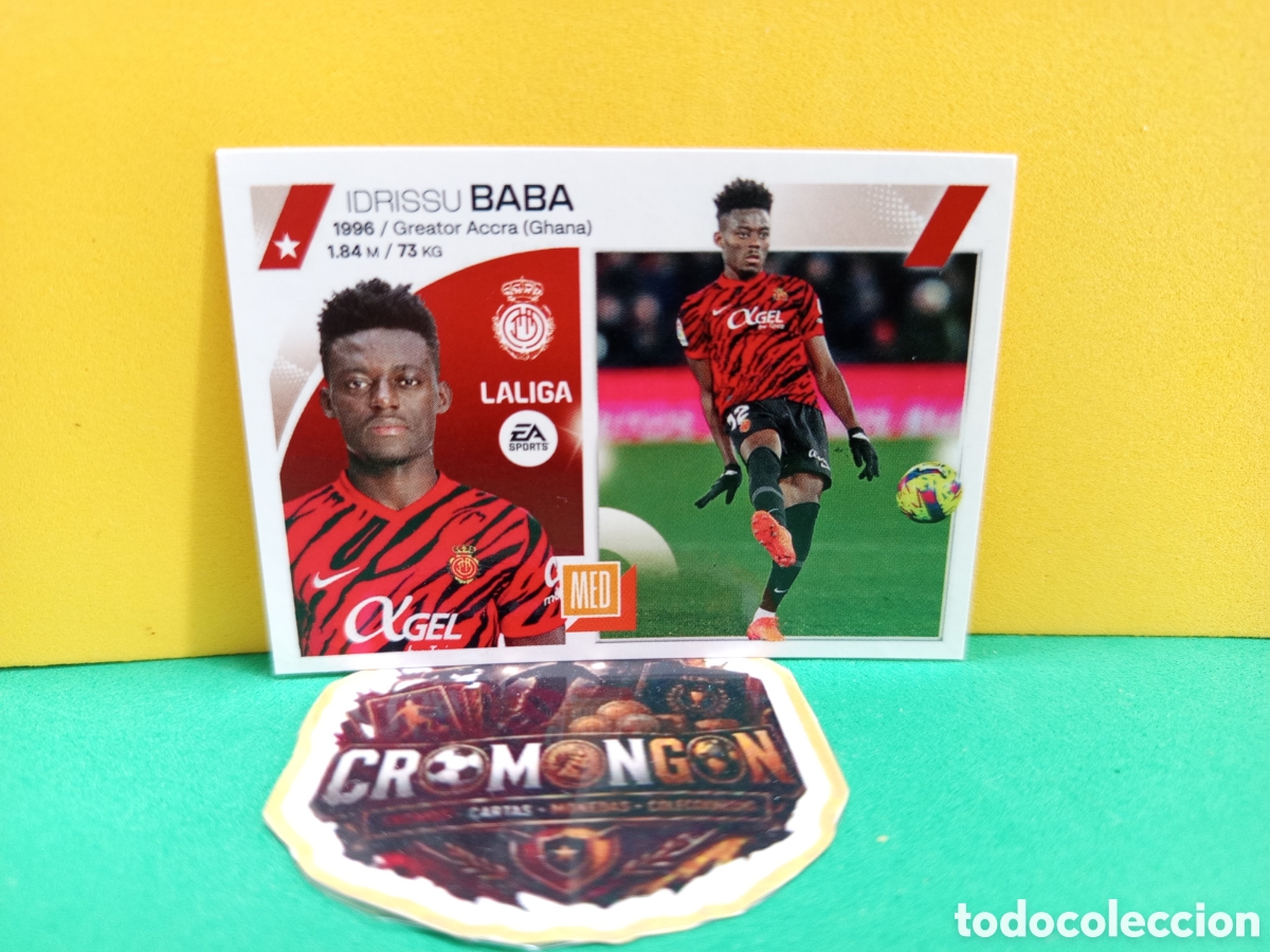 Football Stickers: ❇️ CROMO ⚽ BABA MALLORCA TEMPORADA 23 24 2023 2024 LIGA ESTE PANINI SIN PEGAR❇️