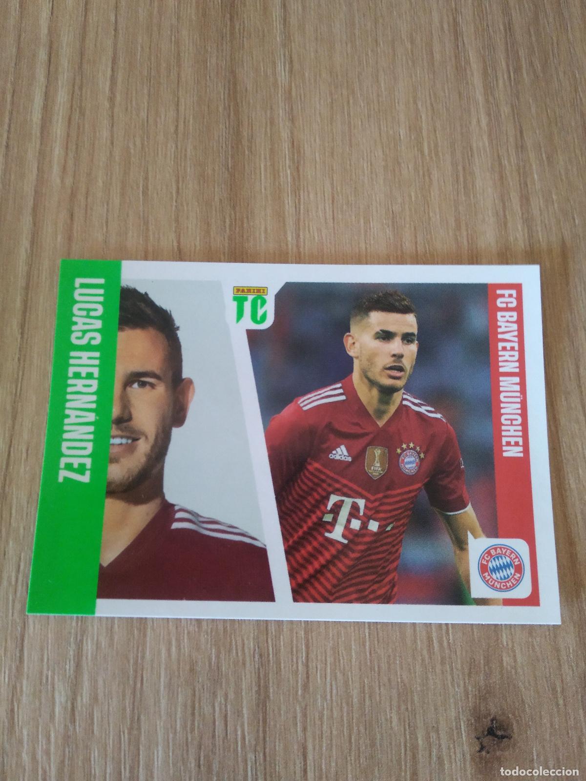 Cartes &agrave; collectionner de Football: 244 LUCAS HERNANDEZ BAYERN MUNICH CROMO FUTBOL PANINI TOP CLASS 2022 STICKER