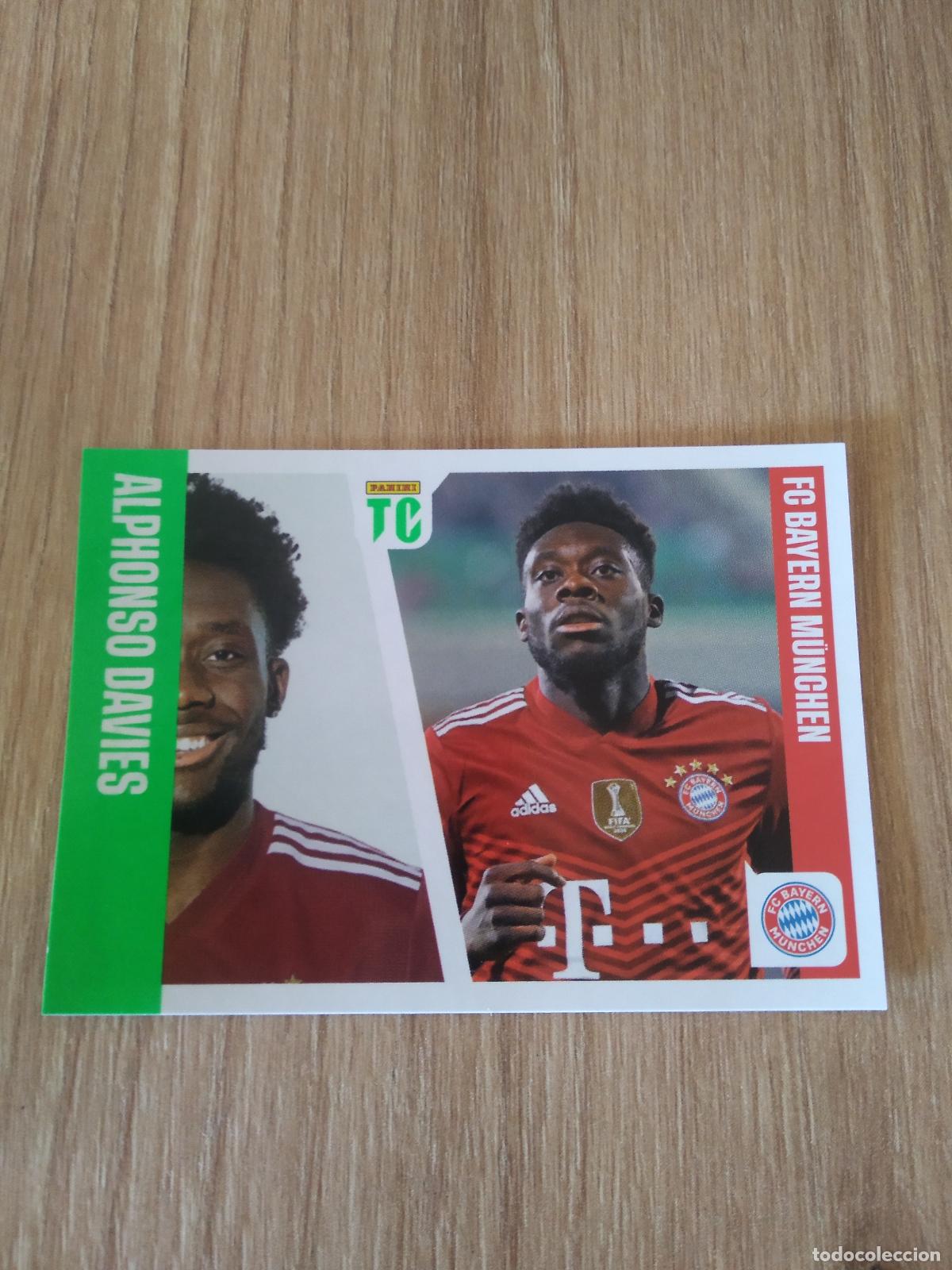 Cartes &agrave; collectionner de Football: 247 ALPHONSO DAVIES BAYERN MUNICH CROMO FUTBOL PANINI TOP CLASS 2022 STICKER