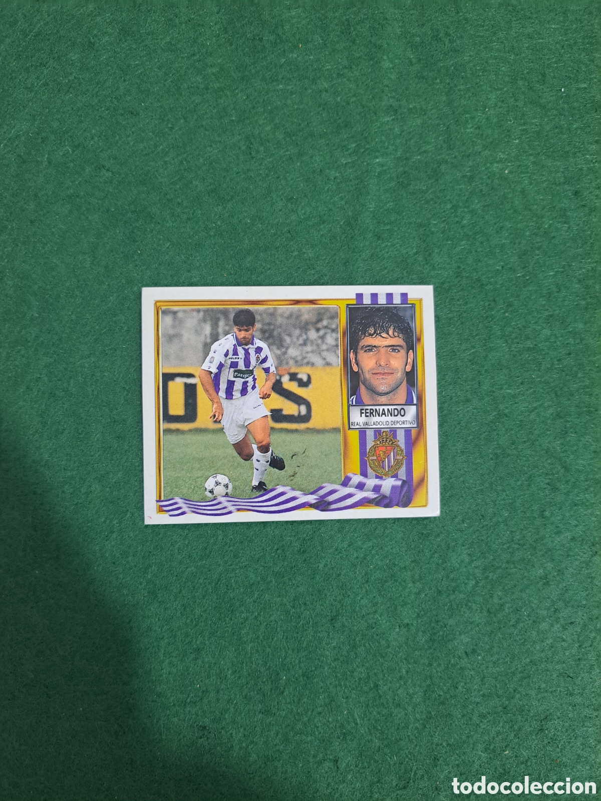 Cartes &agrave; collectionner de Football: Fernando (Versi&oacute;n Parquesol) Valladolid. Liga Este 95-96