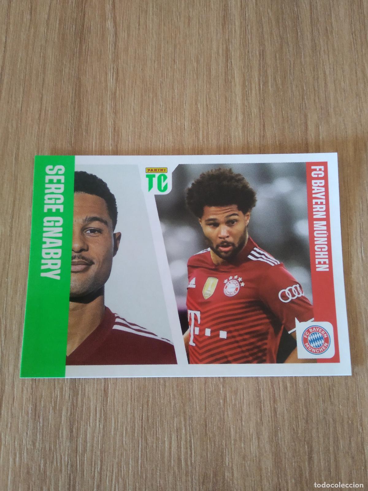 Cartes &agrave; collectionner de Football: 252 SERGE GNABRY BAYERN MUNICH CROMO FUTBOL PANINI TOP CLASS 2022 STICKER