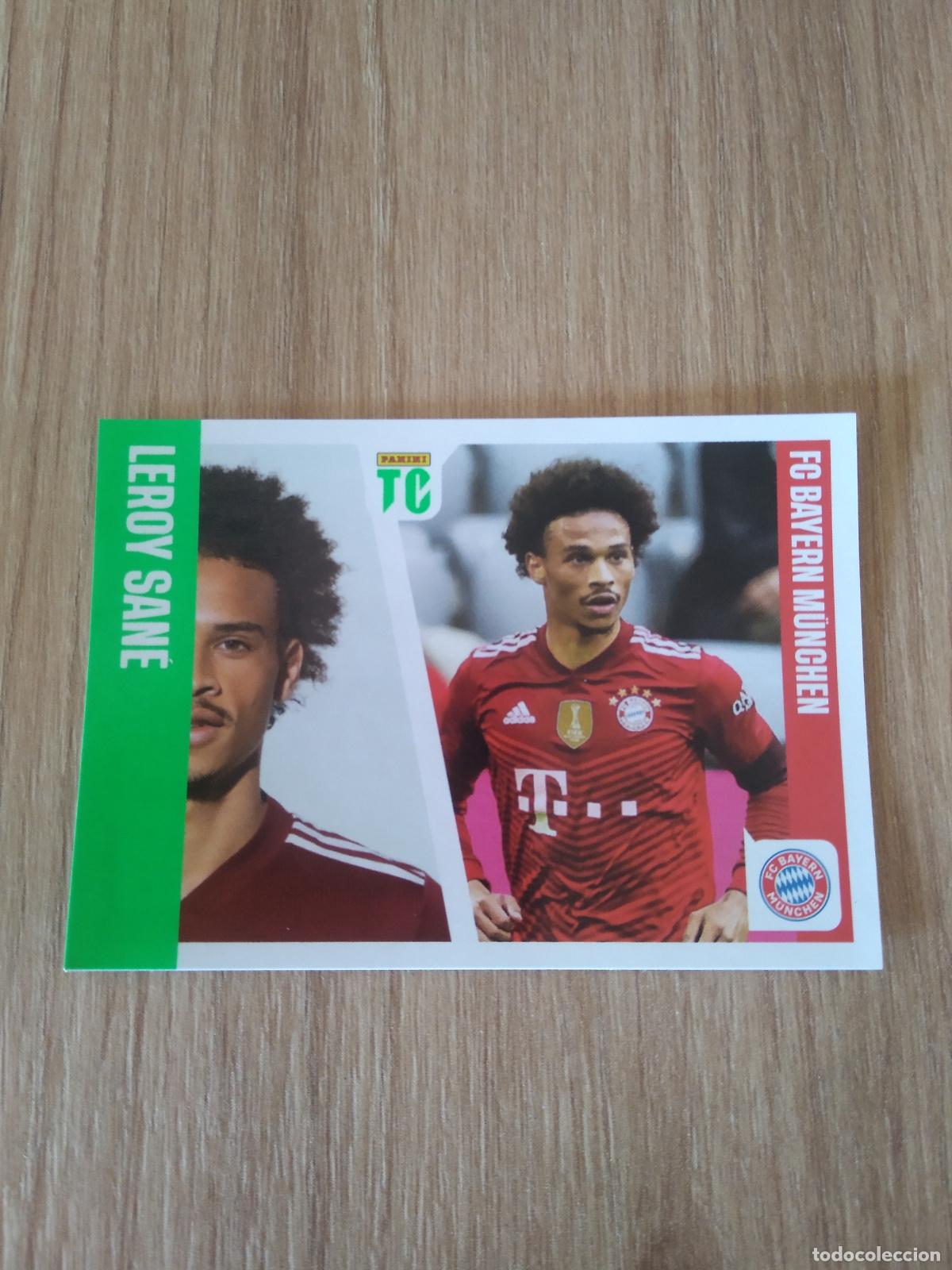 Cartes &agrave; collectionner de Football: 254 LEROY SANE BAYERN MUNICH CROMO FUTBOL PANINI TOP CLASS 2022 STICKER
