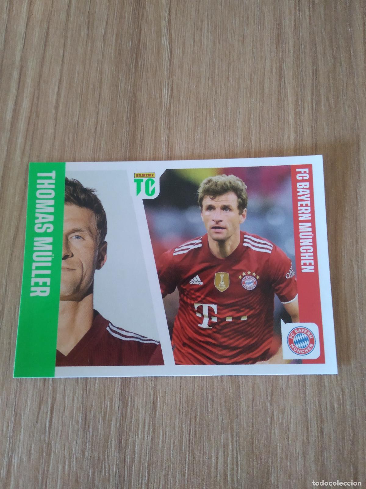 Cartes &agrave; collectionner de Football: 256 MULLER BAYERN MUNICH CROMO FUTBOL PANINI TOP CLASS 2022 STICKER