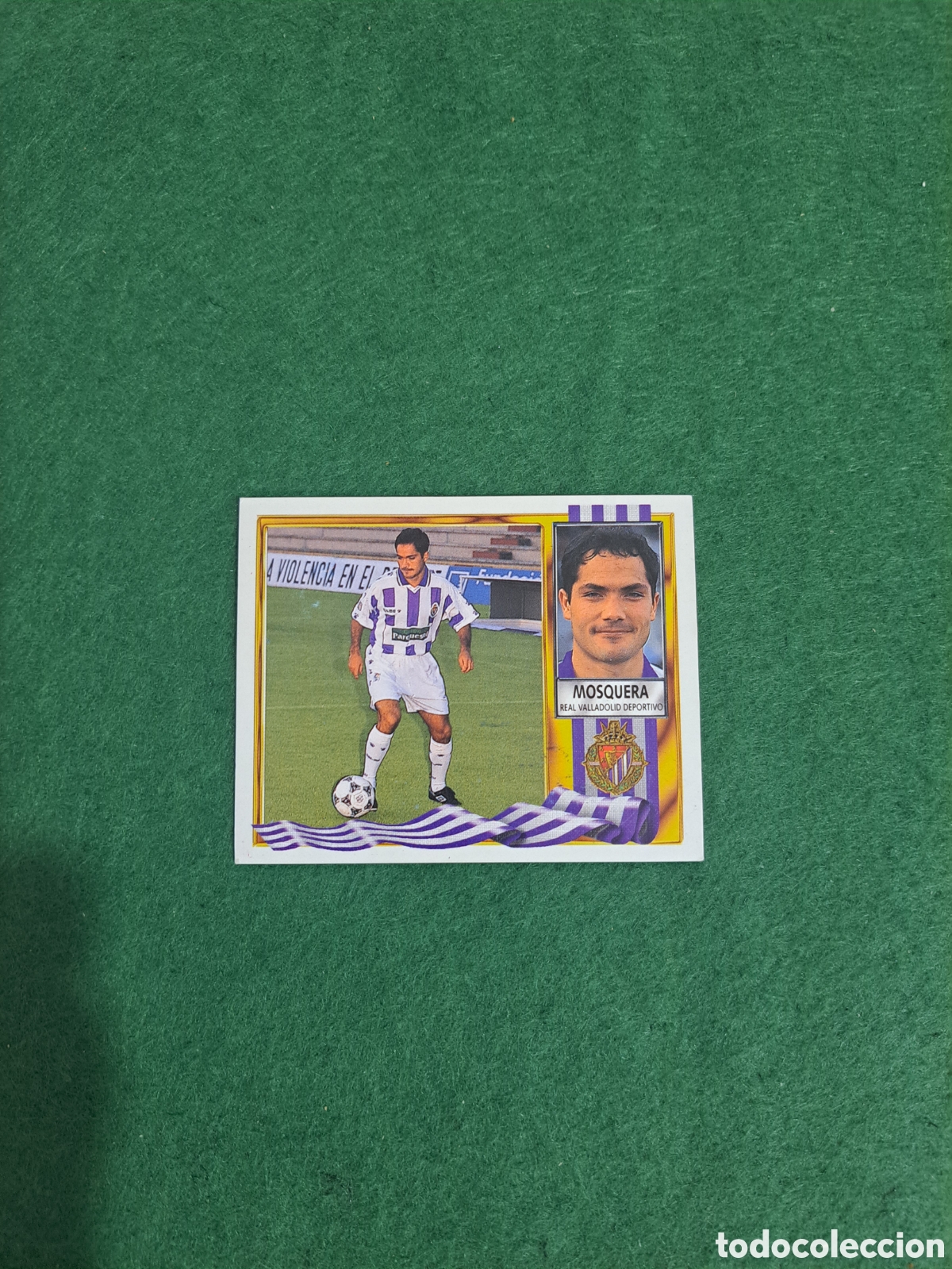 Cromos de f&uacute;tbol: Mosquera (Versi&oacute;n Parquesol) Valladolid. Liga Este 95-96