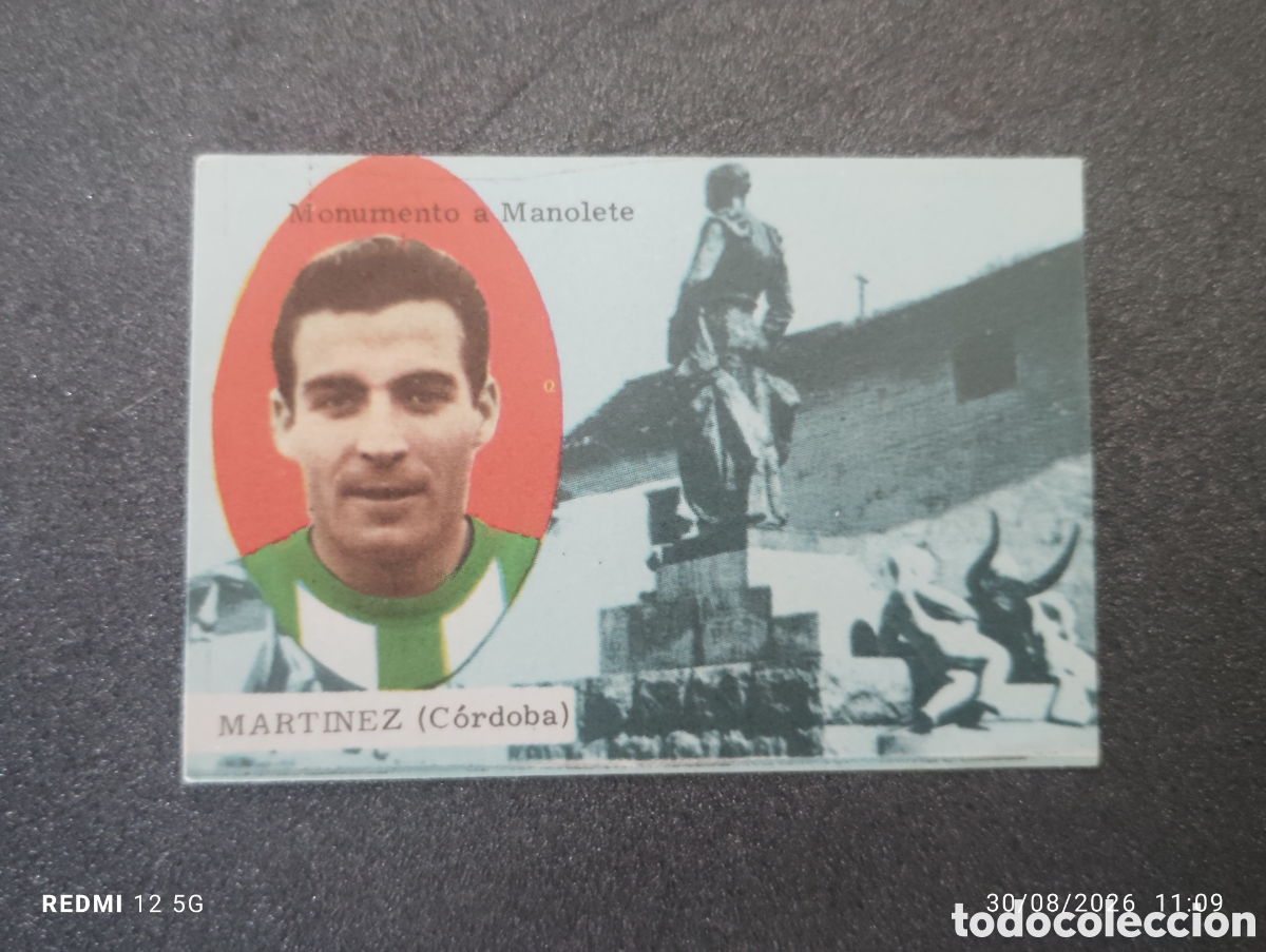 Cartes &agrave; collectionner de Football: Fher 63 64 Mart&iacute;nez, C&oacute;rdoba C F