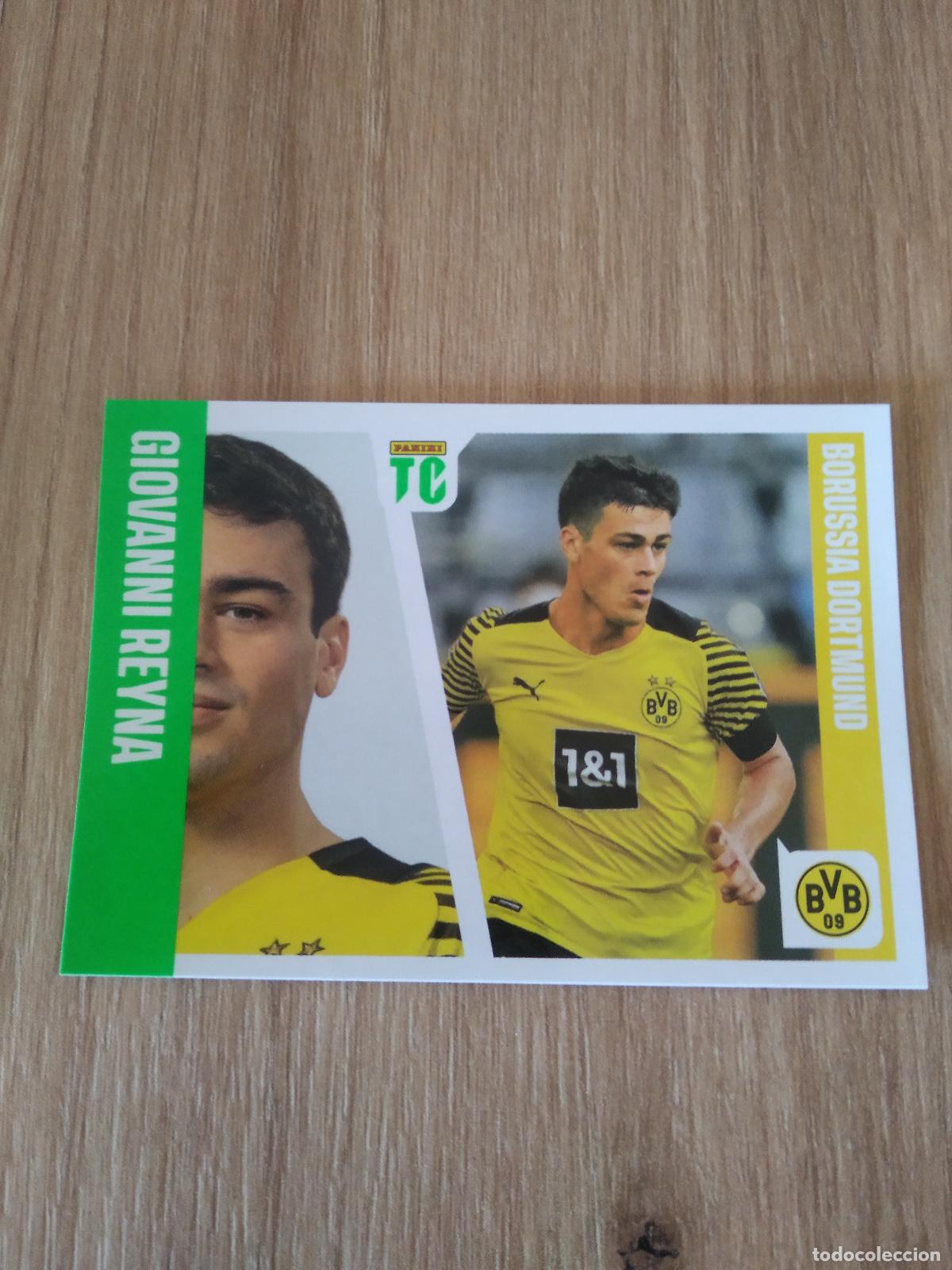 Cartes &agrave; collectionner de Football: 275 GIOVANNI REYNA BORUSSIA DORTMUND CROMO FUTBOL PANINI TOP CLASS 2022 STICKER