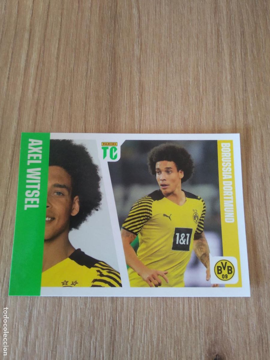 Cartes &agrave; collectionner de Football: 276 AXEL WITSEL BORUSSIA DORTMUND CROMO FUTBOL PANINI TOP CLASS 2022 STICKER