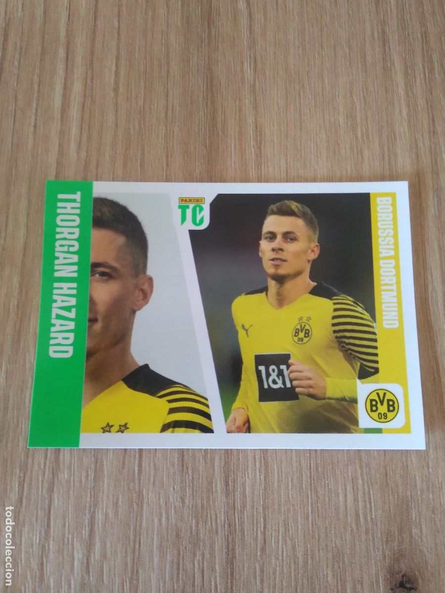 Cartes &agrave; collectionner de Football: 278 THORGAN HAZARD BORUSSIA DORTMUND CROMO FUTBOL PANINI TOP CLASS 2022 STICKER