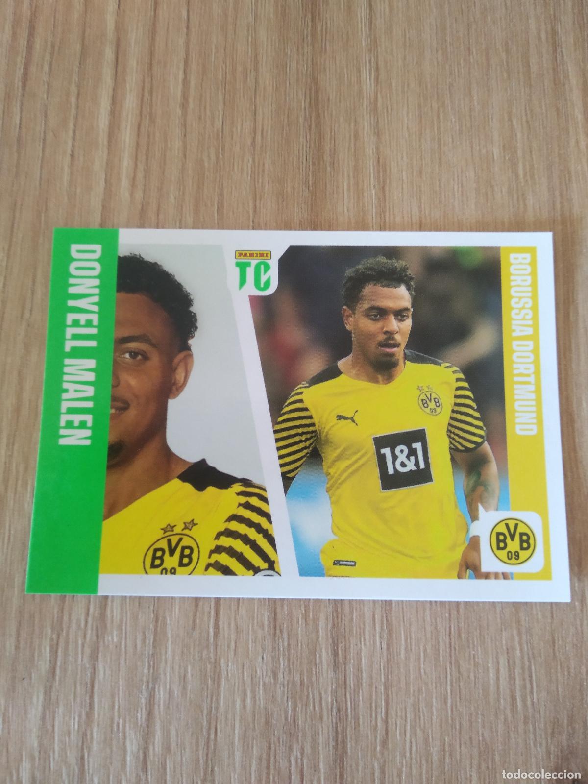 Cartes &agrave; collectionner de Football: 280 DONYELL MALEN BORUSSIA DORTMUND CROMO FUTBOL PANINI TOP CLASS 2022 STICKER