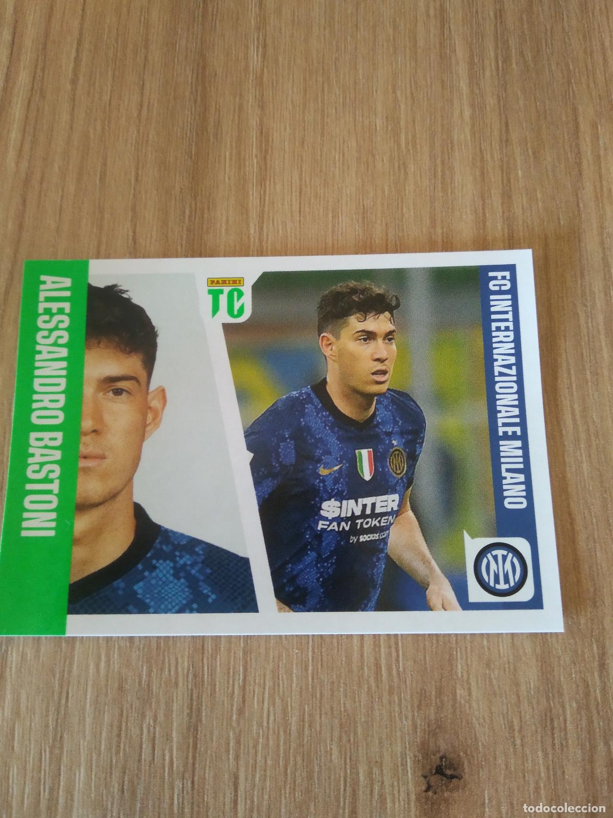 Cromos de f&uacute;tbol: 292 ALESSANDRO BASTONI INTER MILAN CROMO FUTBOL PANINI TOP CLASS 2022 STICKER