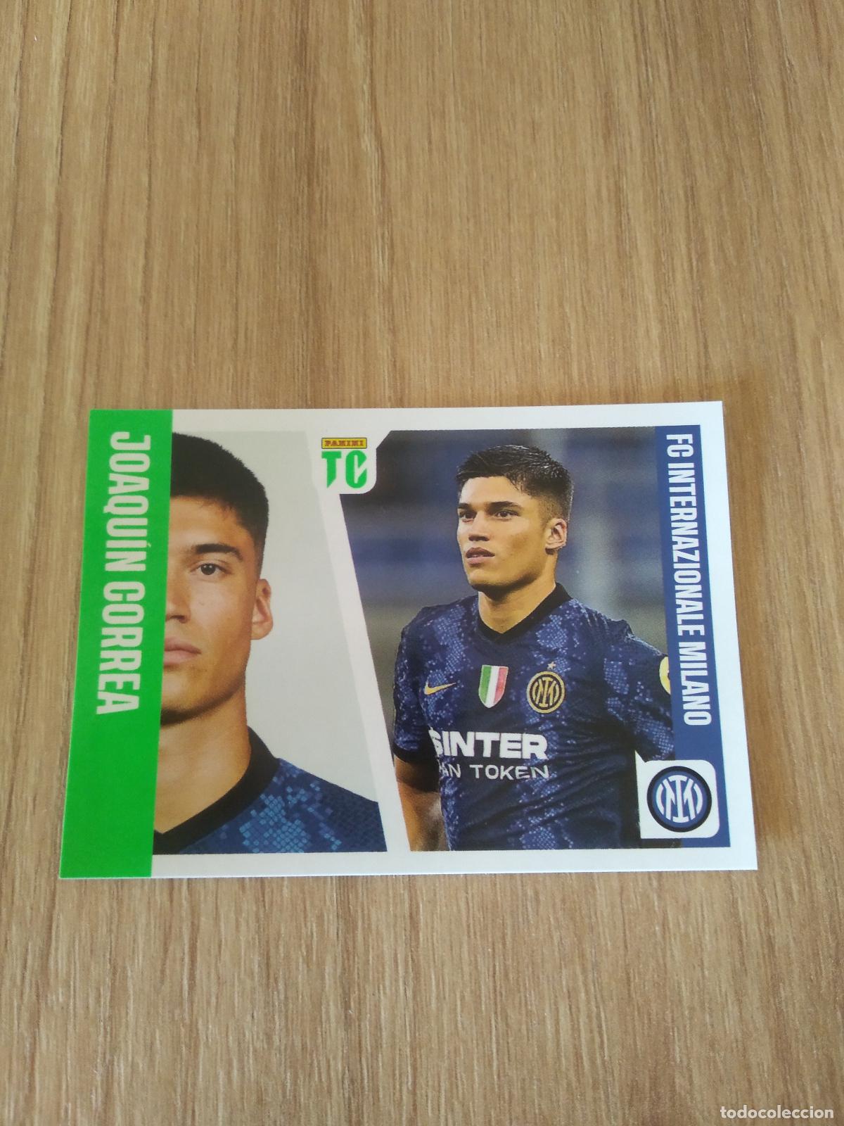 Cromos de f&uacute;tbol: 301 JOAQUIN CORREA INTER MILAN CROMO FUTBOL PANINI TOP CLASS 2022 STICKER