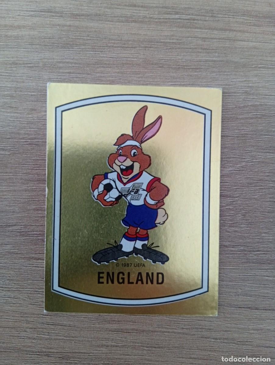 Cromos de f&uacute;tbol: BERNI MASCOTA INGLATERRA 157 EURO 88 EUROCOPA 1988 PANINI NUNCA PEGADO SIN PEGAR