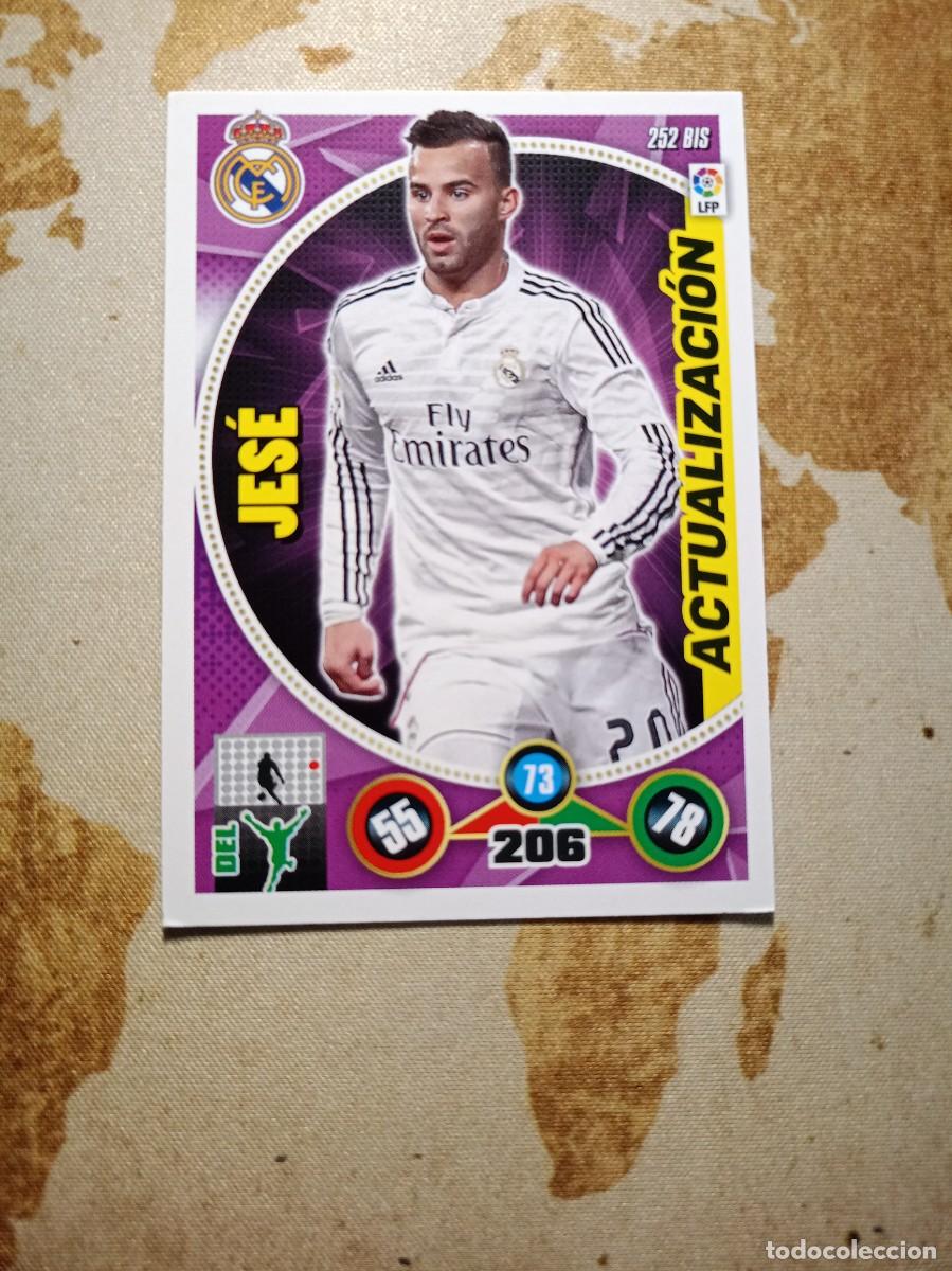 Cromos de f&uacute;tbol: Real Madrid 252 BIS JES&Eacute; Adrenalyn 2014-15