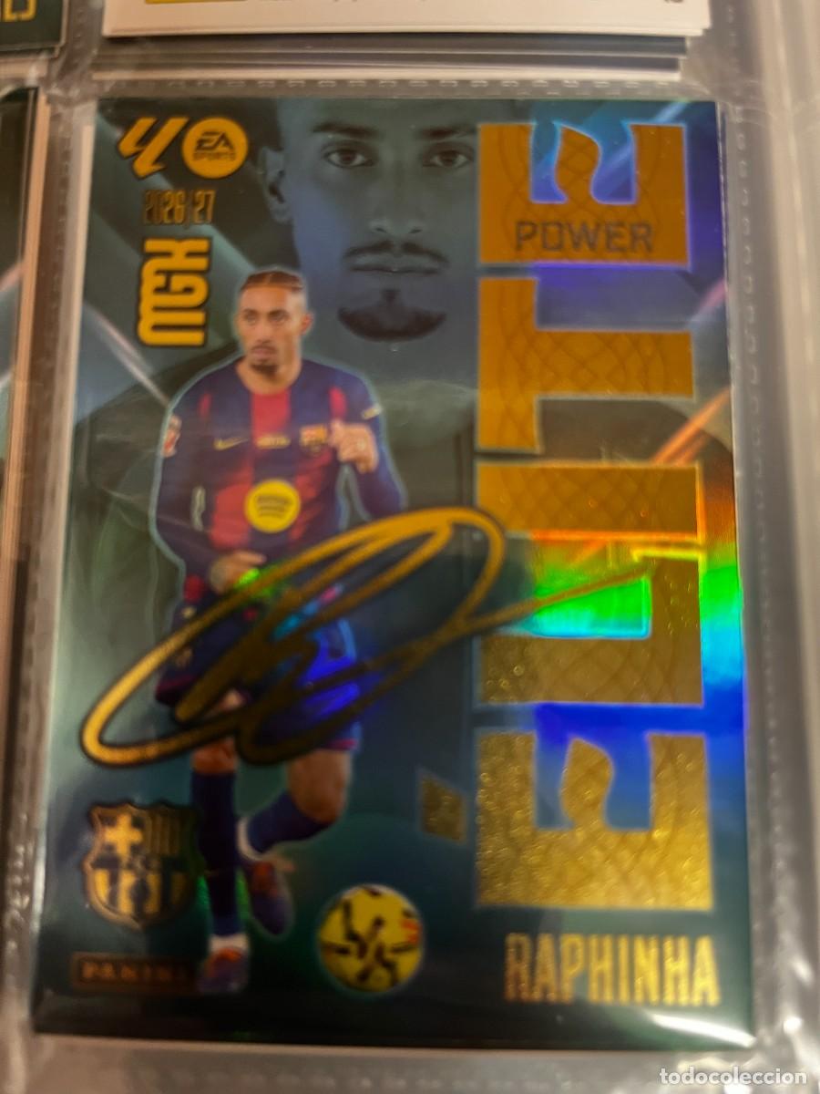 Football Stickers: MEGACRACKS MGK 2026 2027 26 27 PANINI N&ordm; 16P 16P RAPHINHA BARCELONA ELITE POWER