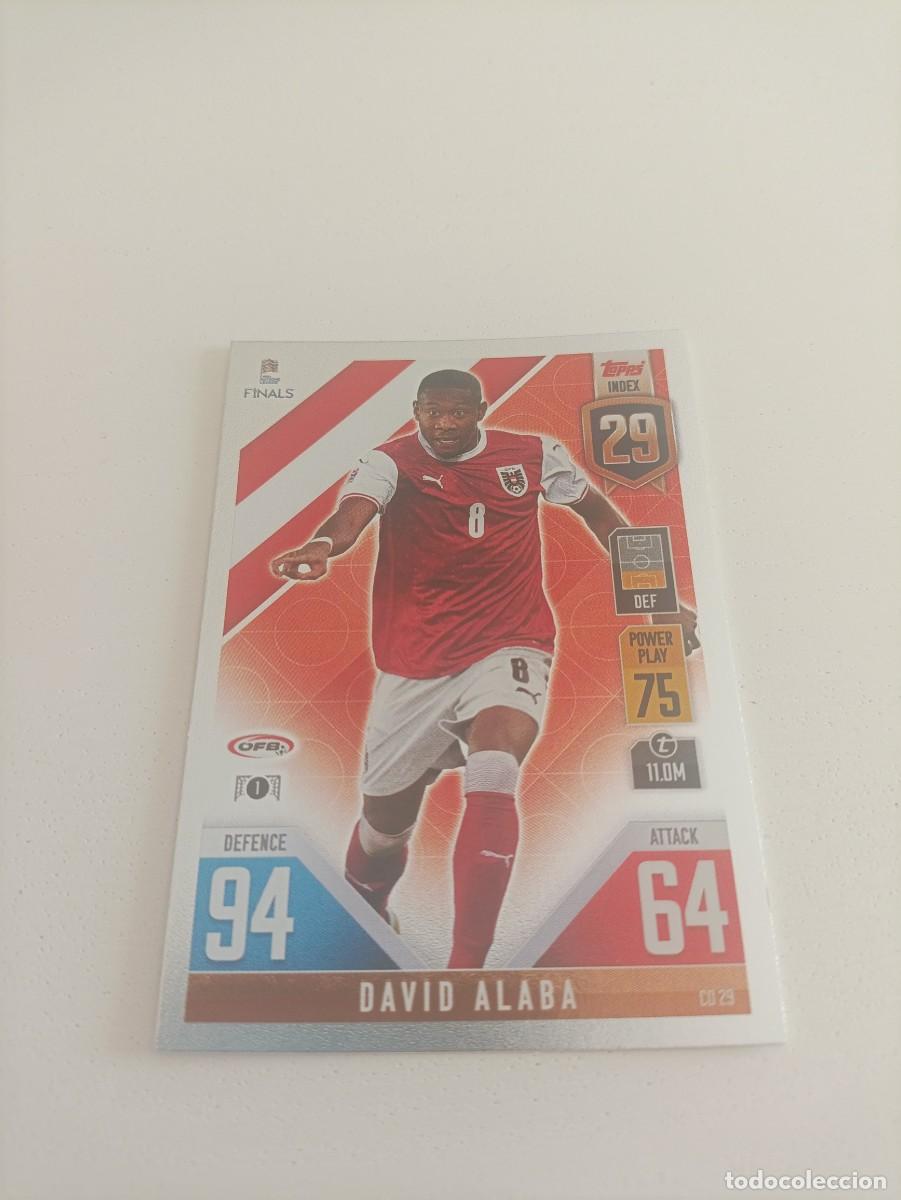 Football Stickers: David Alaba Austria UEFA nations league