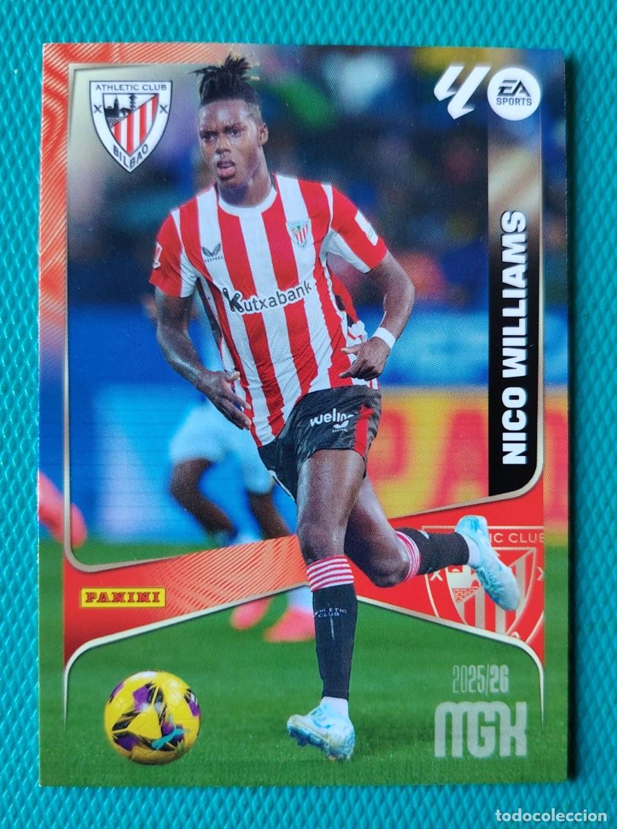 Cromos de Futebol: CROMO MEGACRACKS - NICO WILLIAMS - TEMPORADA 2025 / 26 - NUEVO - 004VIC