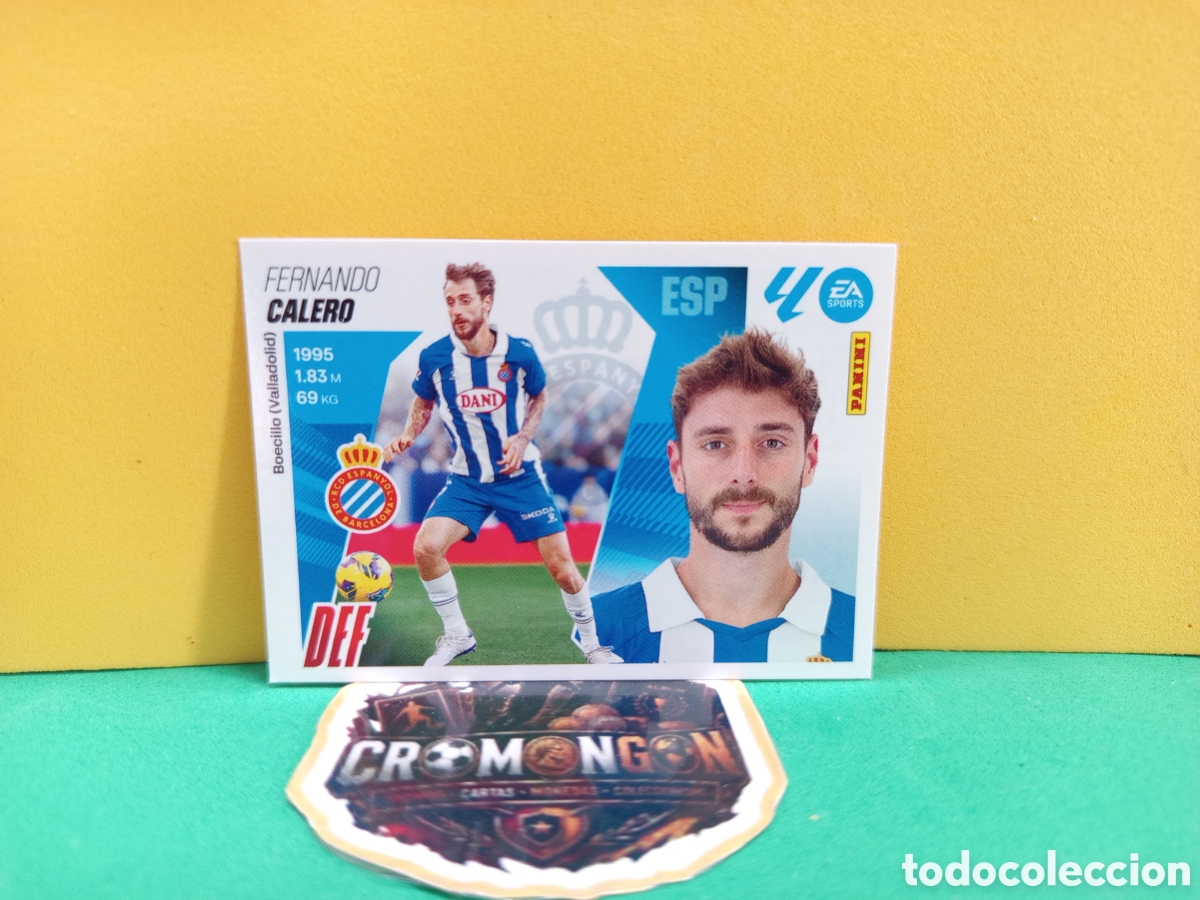 Figurine di Calcio: ❇️ CROMO ⚽ CALERO ESPA&Ntilde;OL TEMPORADA 25 26 2025 2026 LIGA ESTE PANINI SIN PEGAR❇️
