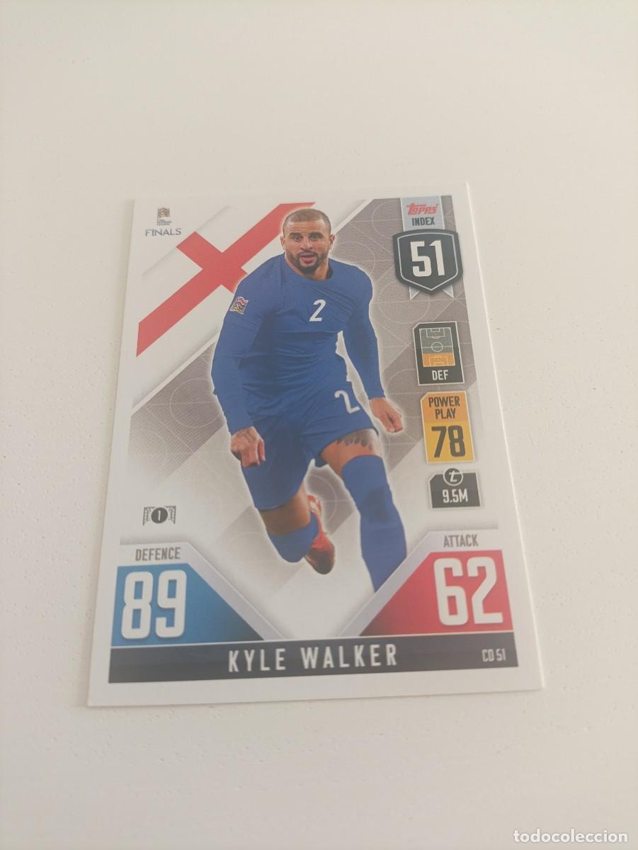 Cromos de f&uacute;tbol: Walker Inglaterra UEFA nations league