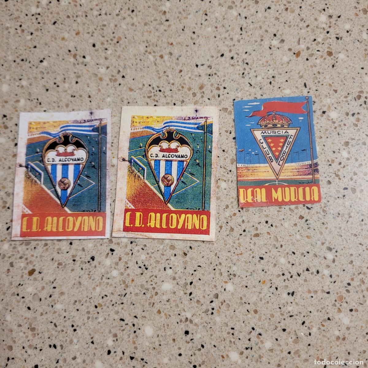 Cromos de Futebol: LOTE TRES ESCUDOS RUIZ ROMERO 1950-51 LEER COMENTARIOS