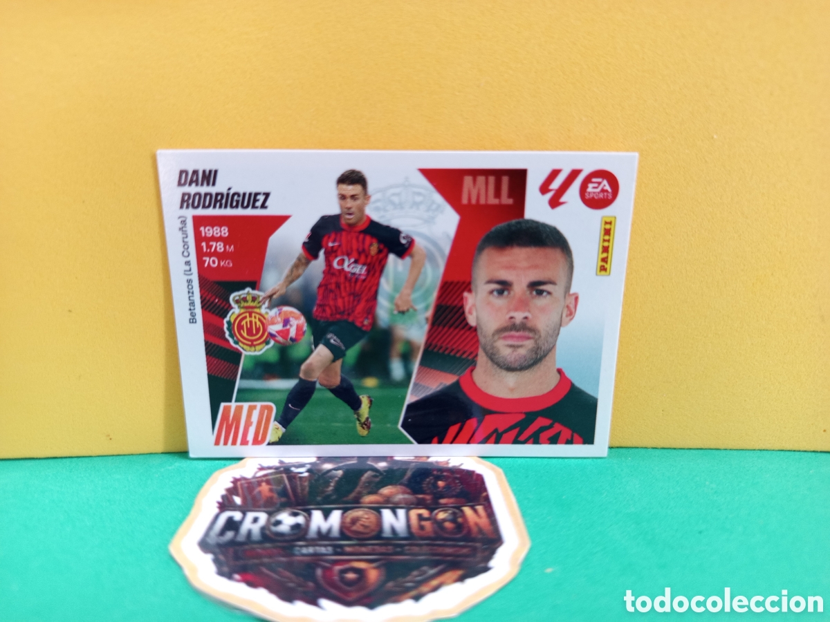 Cromos de Futebol: ❇️ CROMO ⚽ DANI RODR&Iacute;GUEZ MALLORCA TEMPORADA 25 26 2025 2026 LIGA ESTE PANINI SIN PEGAR❇️