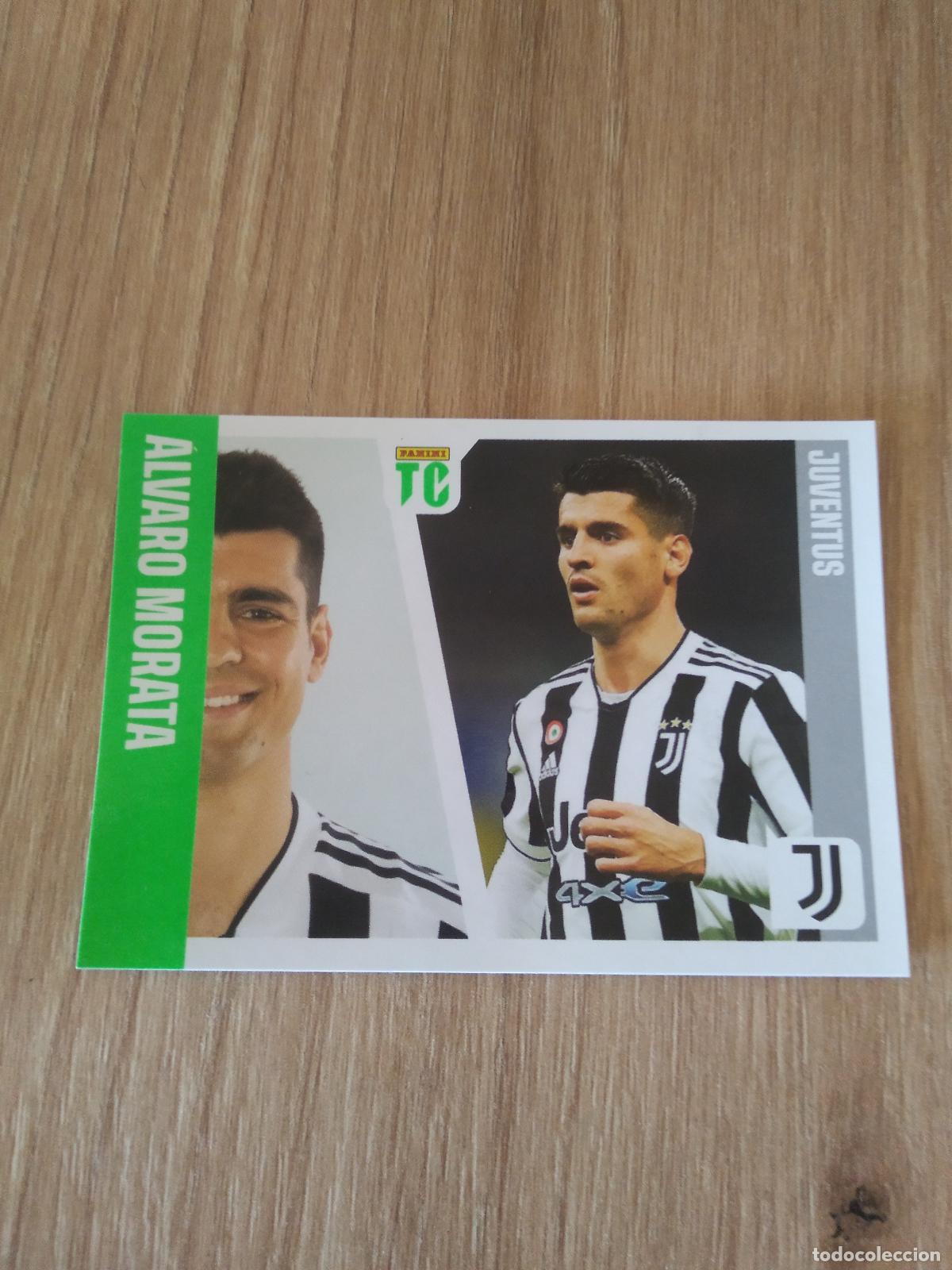 Cromos de f&uacute;tbol: 328 MORATA JUVENTUS TURIN CROMO FUTBOL PANINI TOP CLASS 2022 STICKER