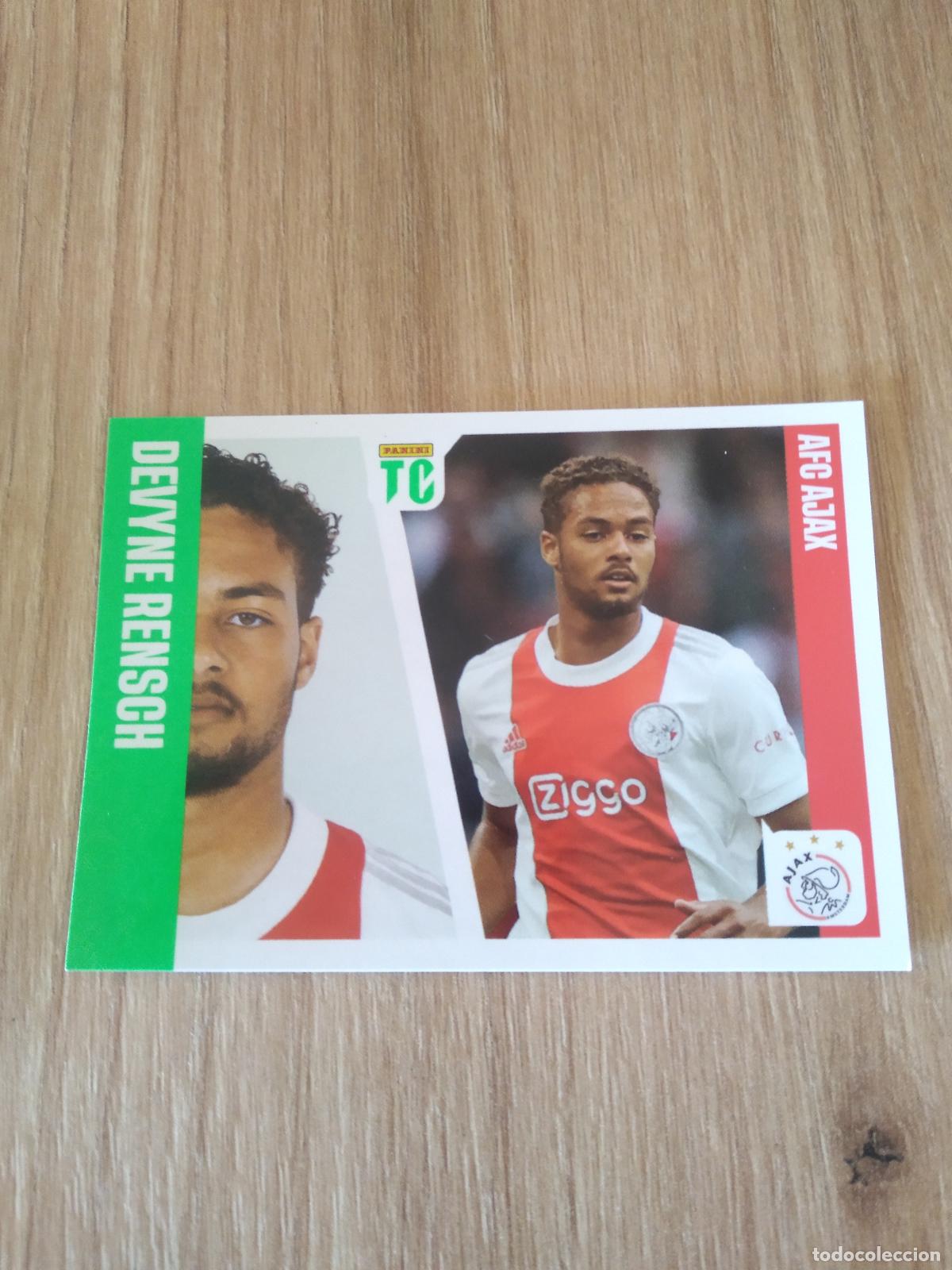 Cromos de f&uacute;tbol: 339 DEVYNE RENSCH AJAX CROMO FUTBOL PANINI TOP CLASS 2022 STICKER