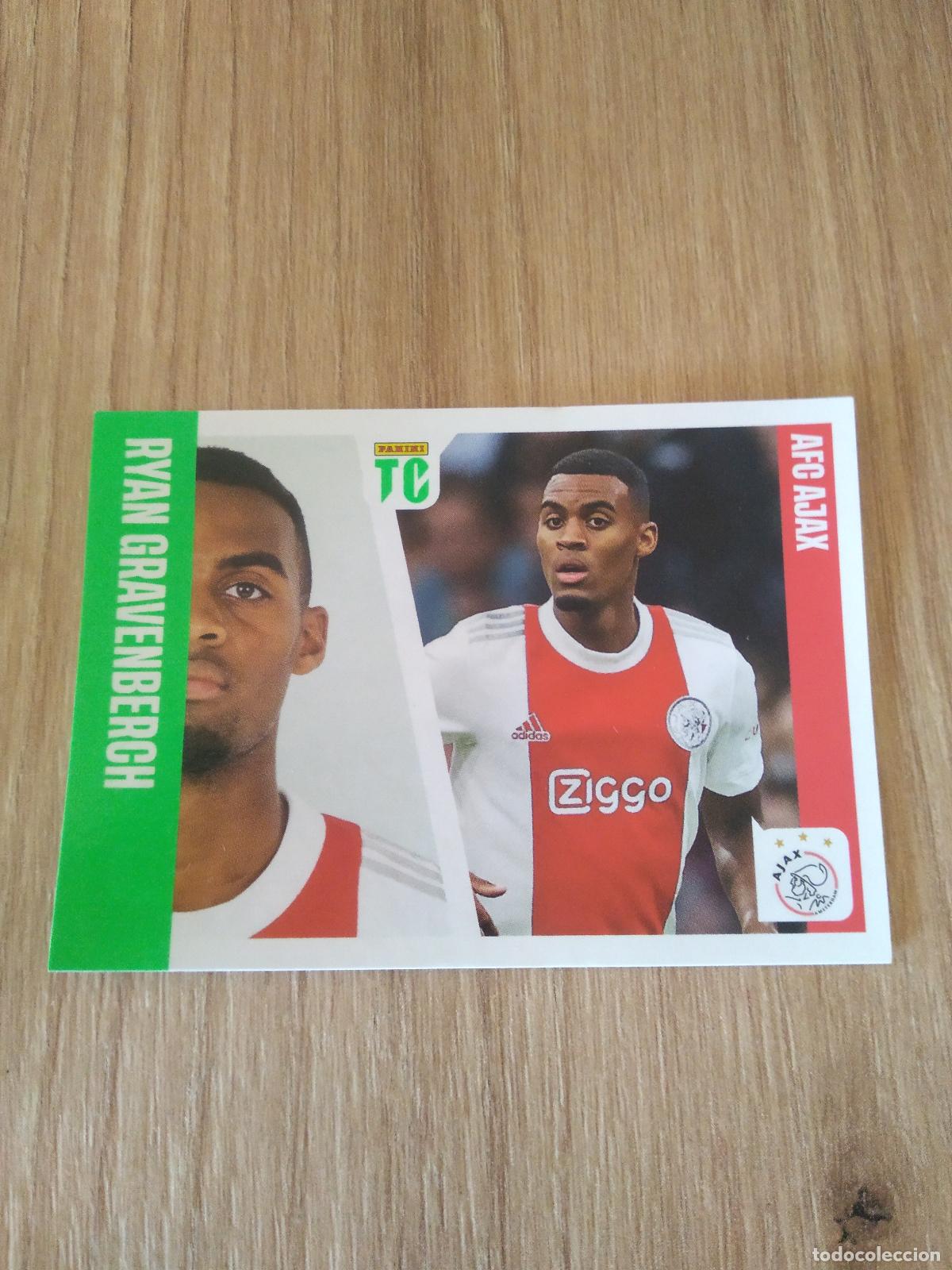 Cromos de f&uacute;tbol: 345 RYAN GRAVENBERCH AJAX CROMO FUTBOL PANINI TOP CLASS 2022 STICKER